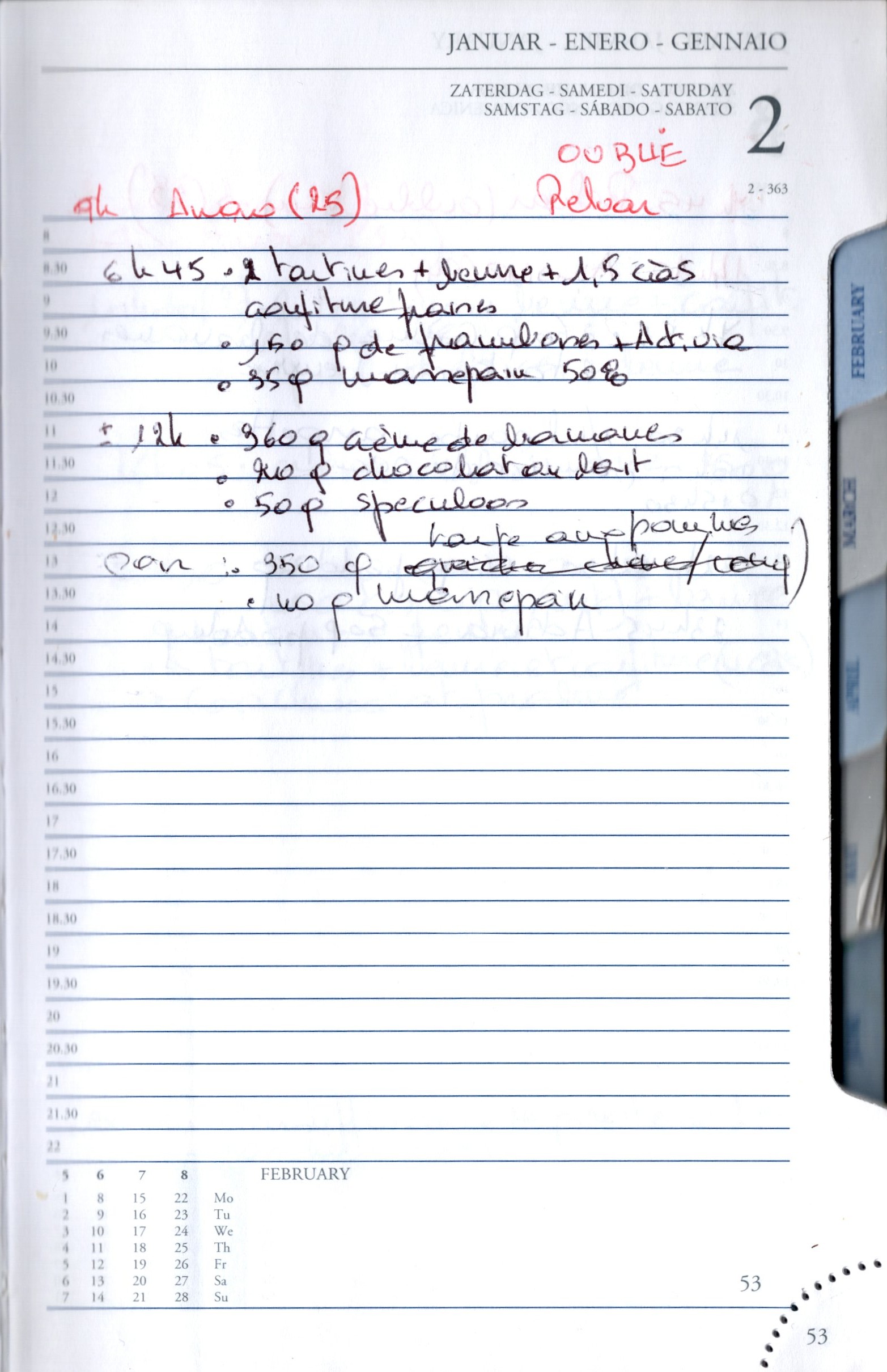 Daily Planner Scan