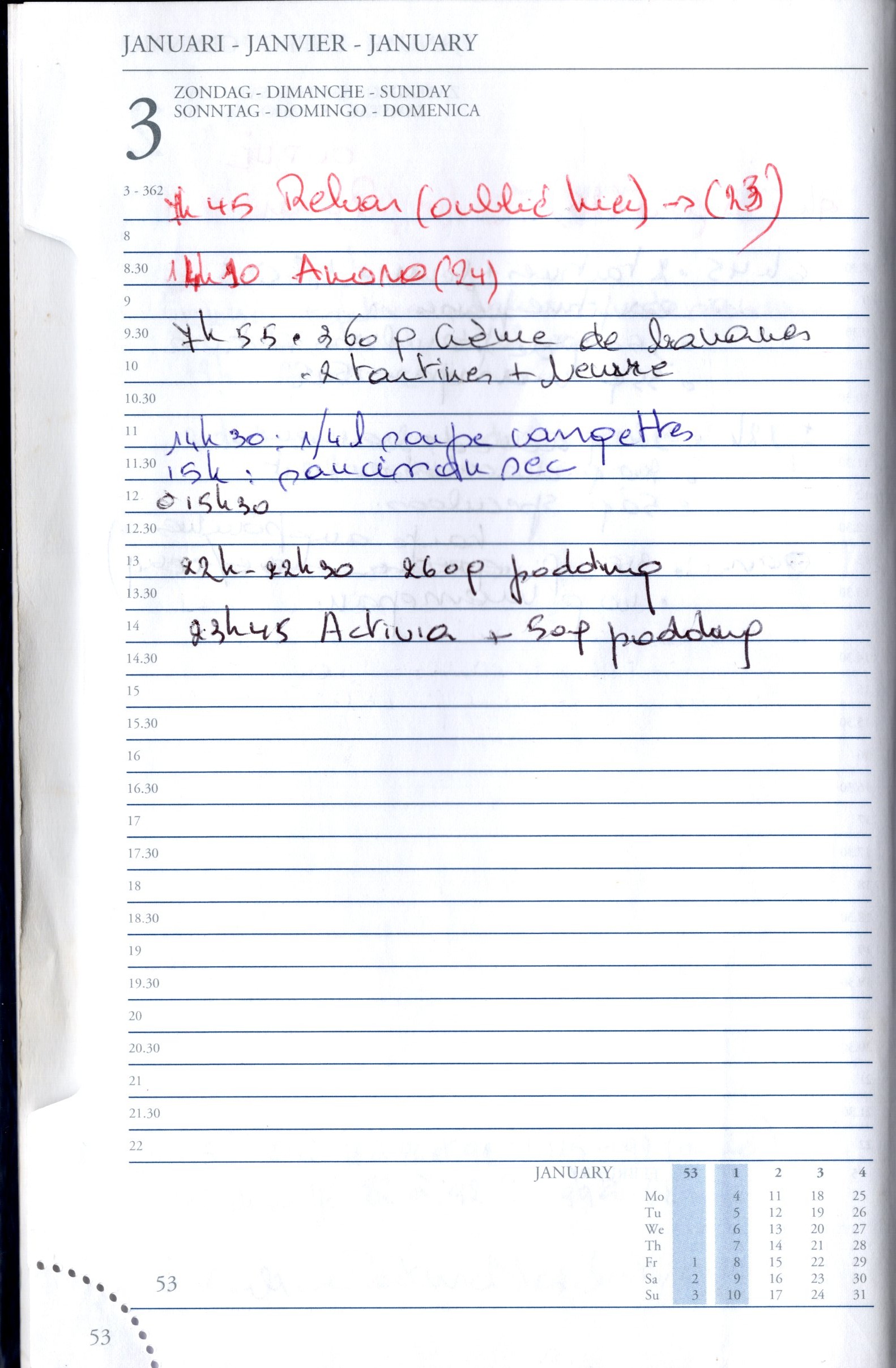 Daily Planner Scan