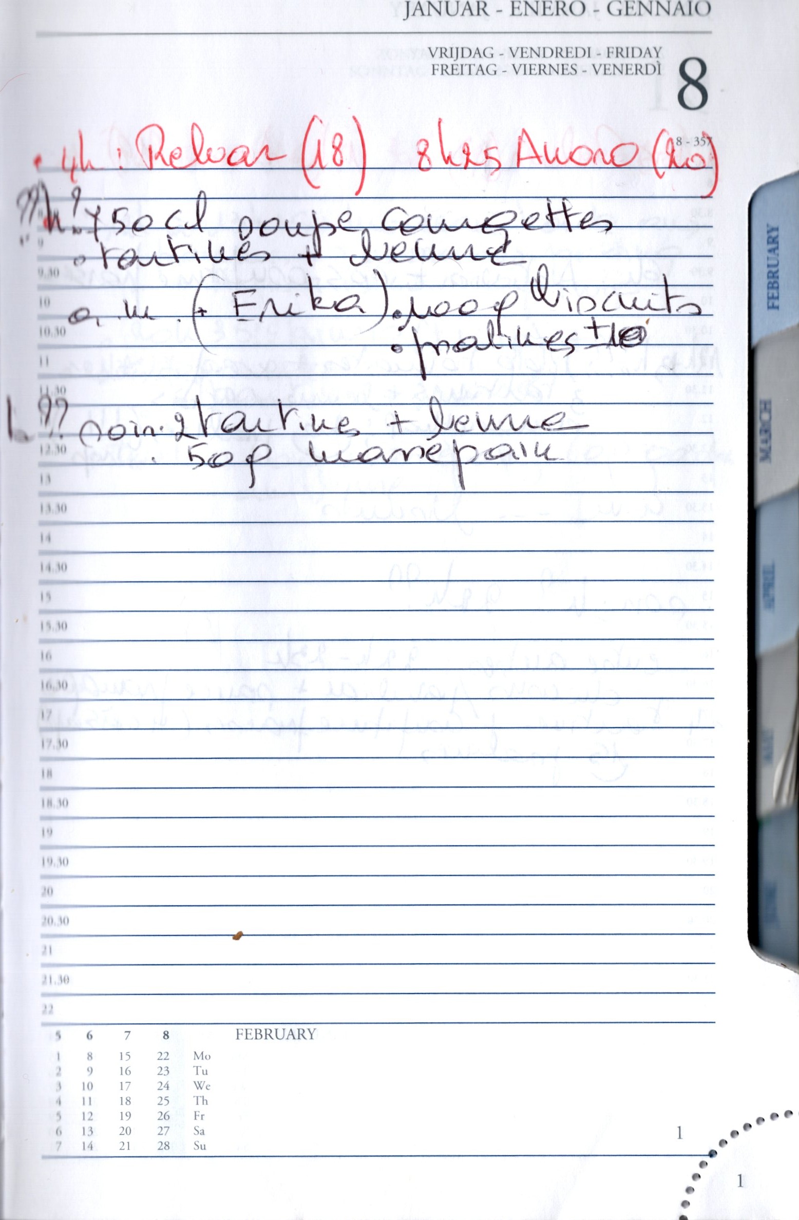 Daily Planner Scan