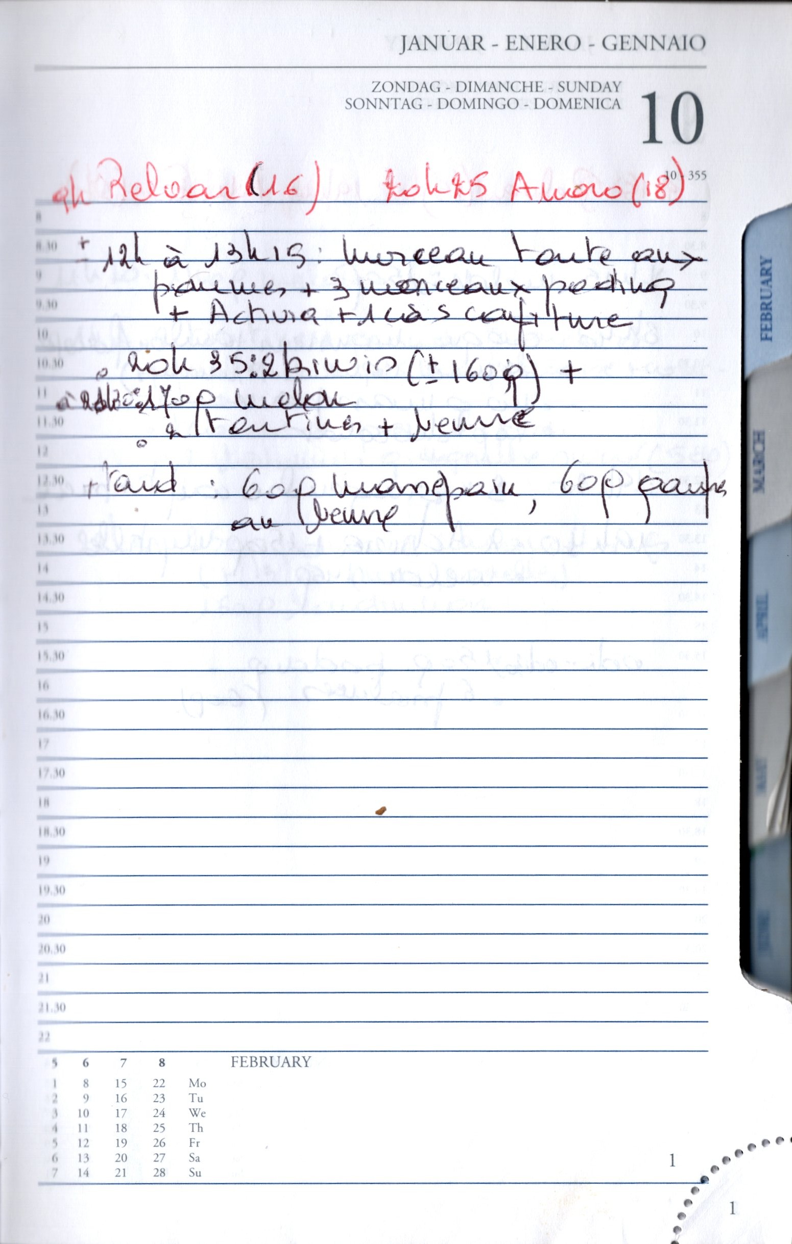 Daily Planner Scan