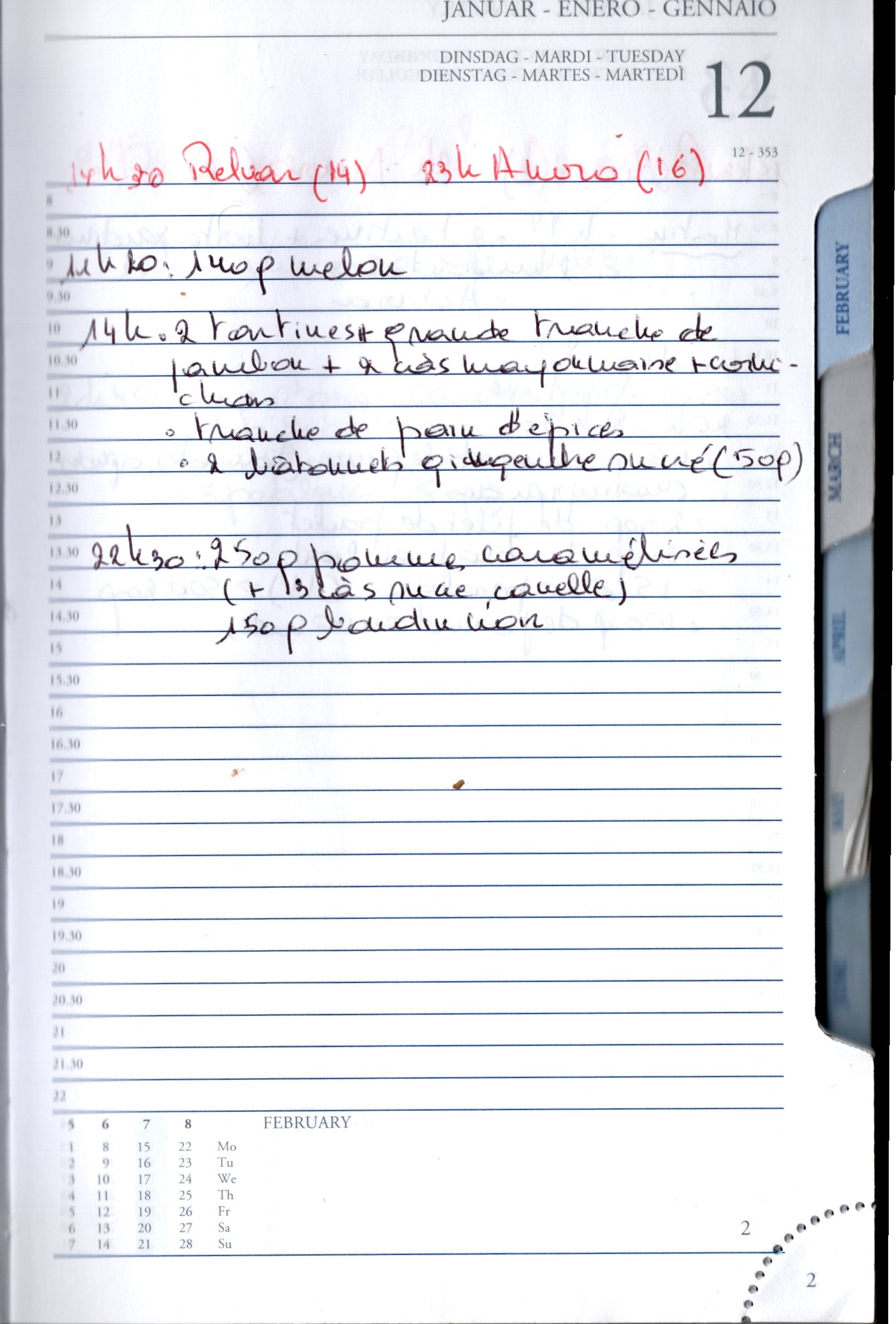 Daily Planner Scan