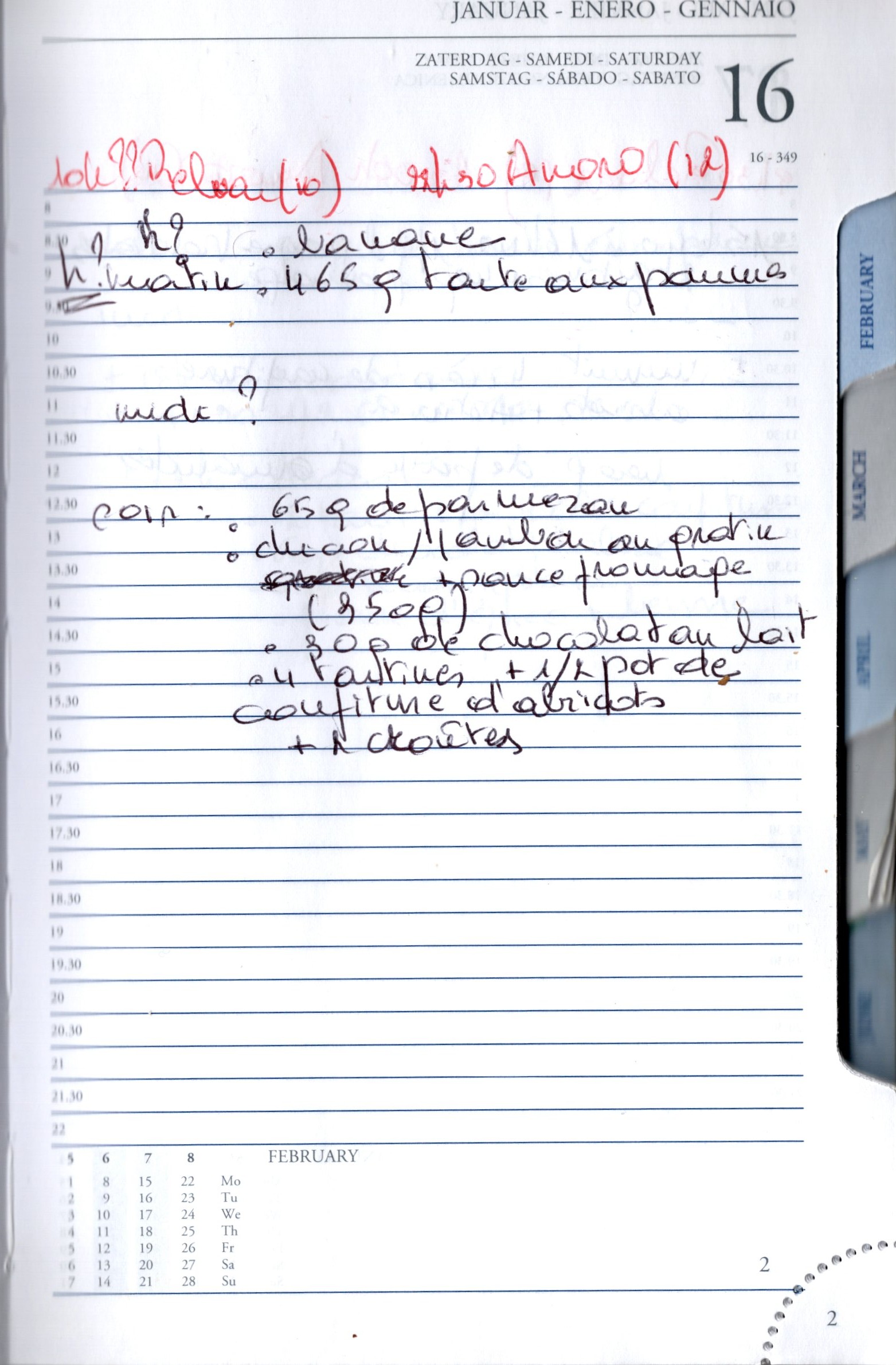 Daily Planner Scan