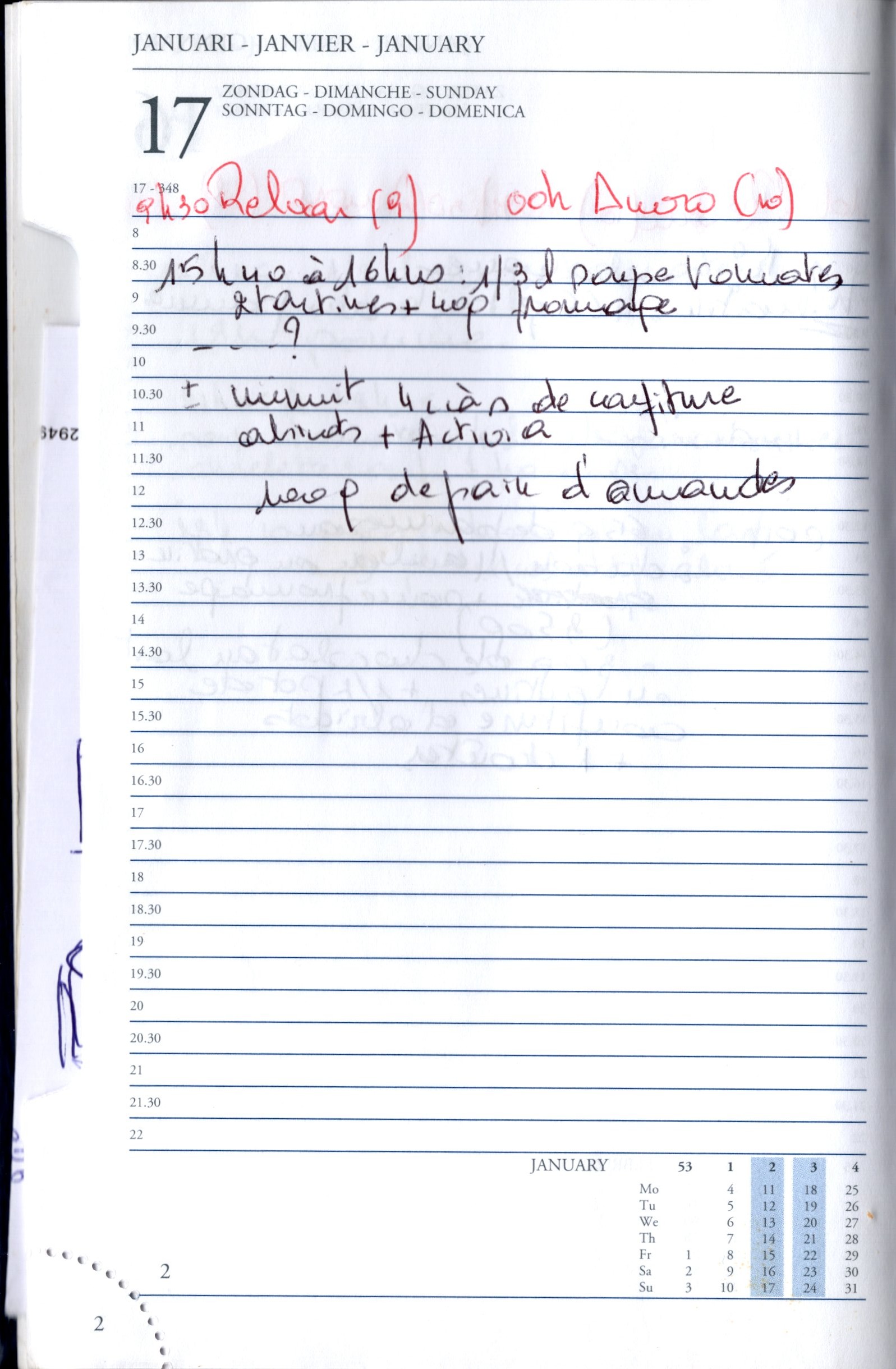 Daily Planner Scan