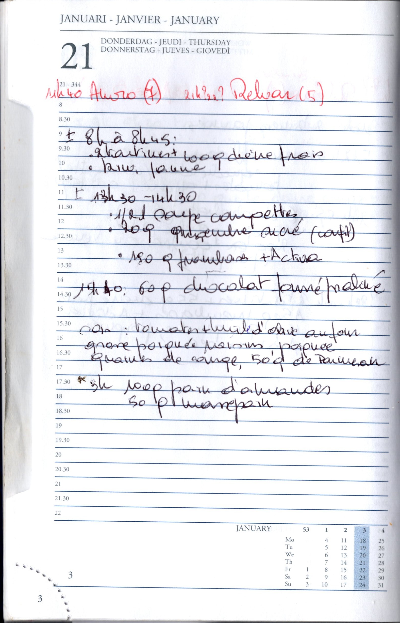 Daily Planner Scan
