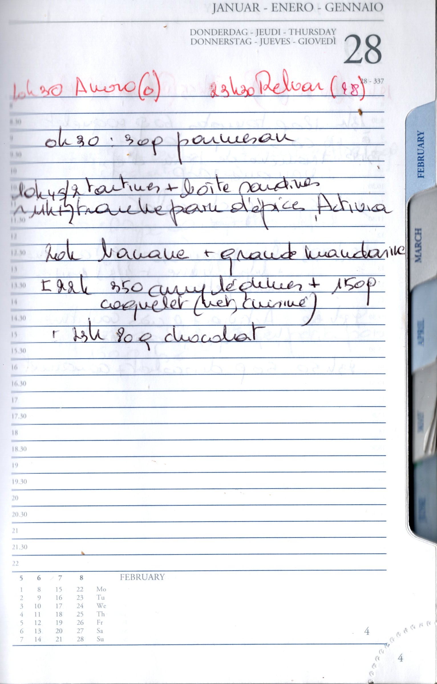 Daily Planner Scan