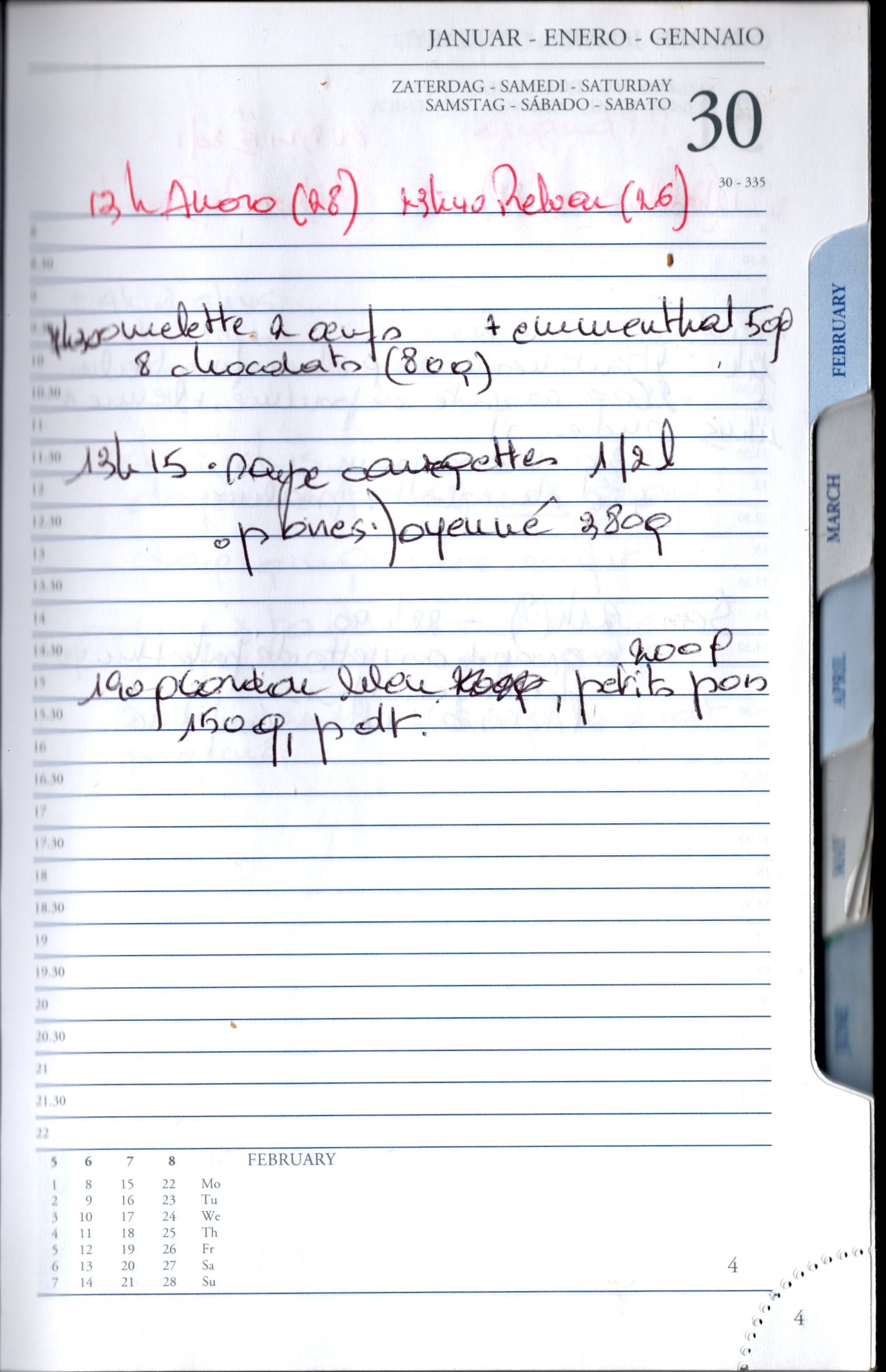 Daily Planner Scan