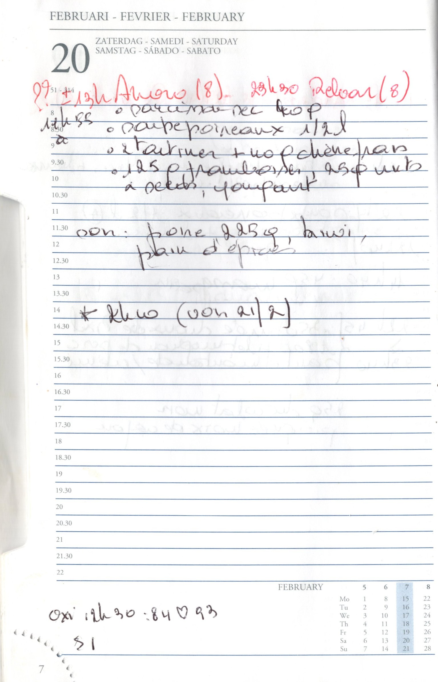 Daily Planner Scan