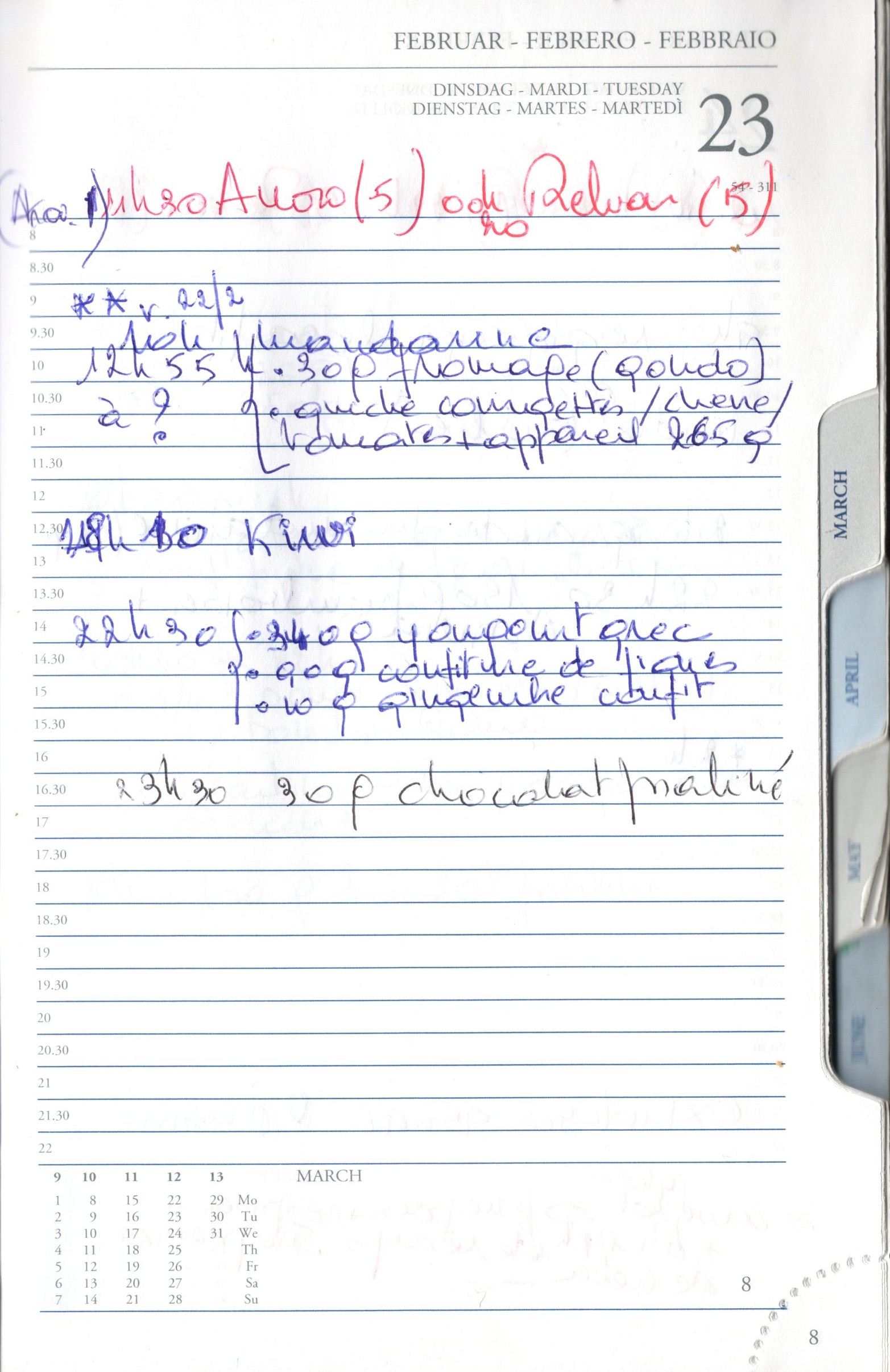 Daily Planner Scan