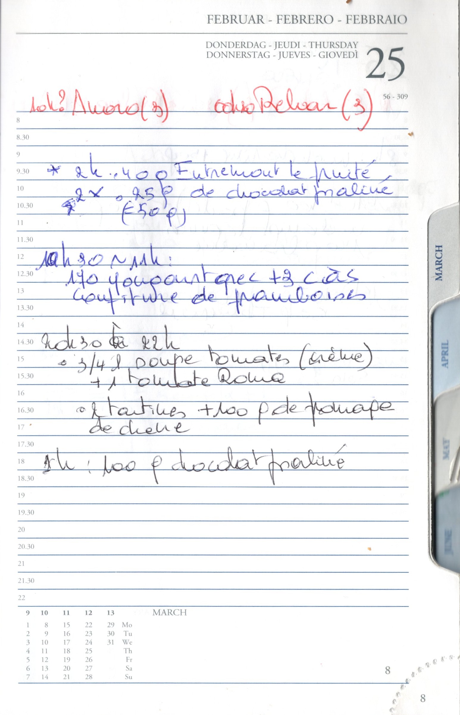 Daily Planner Scan