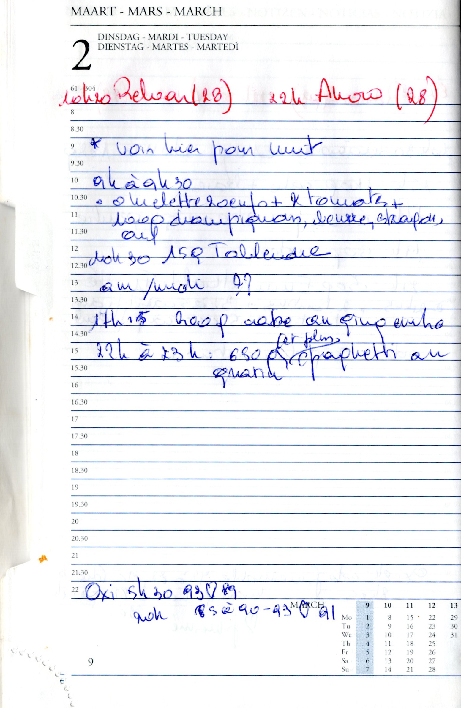 Daily Planner Scan