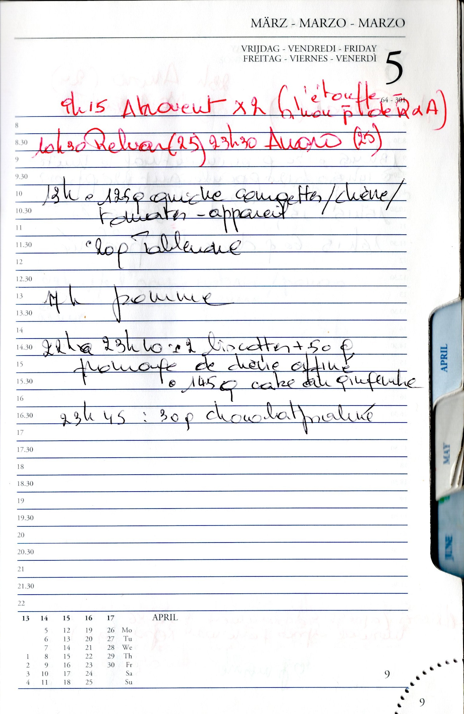 Daily Planner Scan