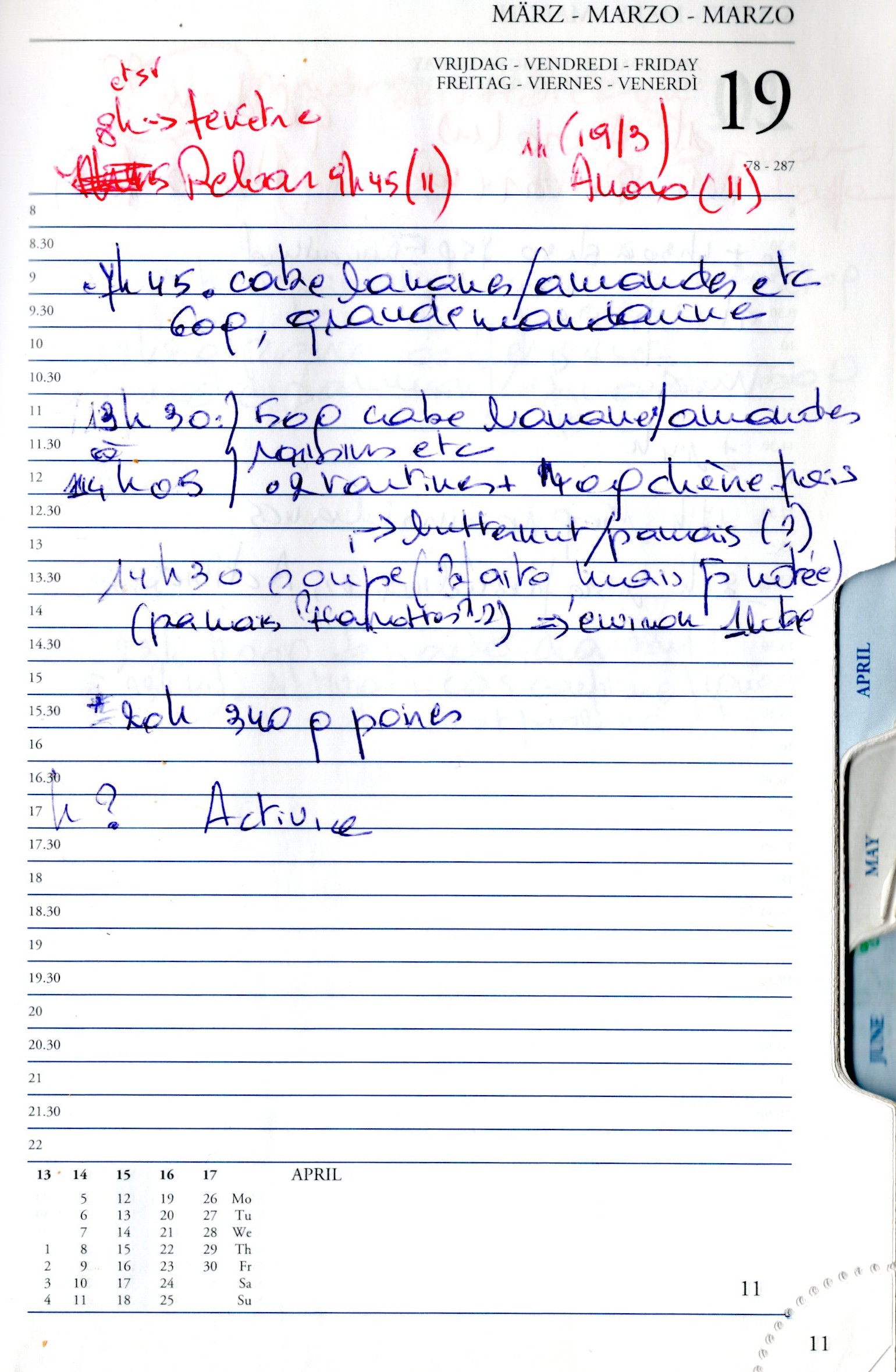 Daily Planner Scan