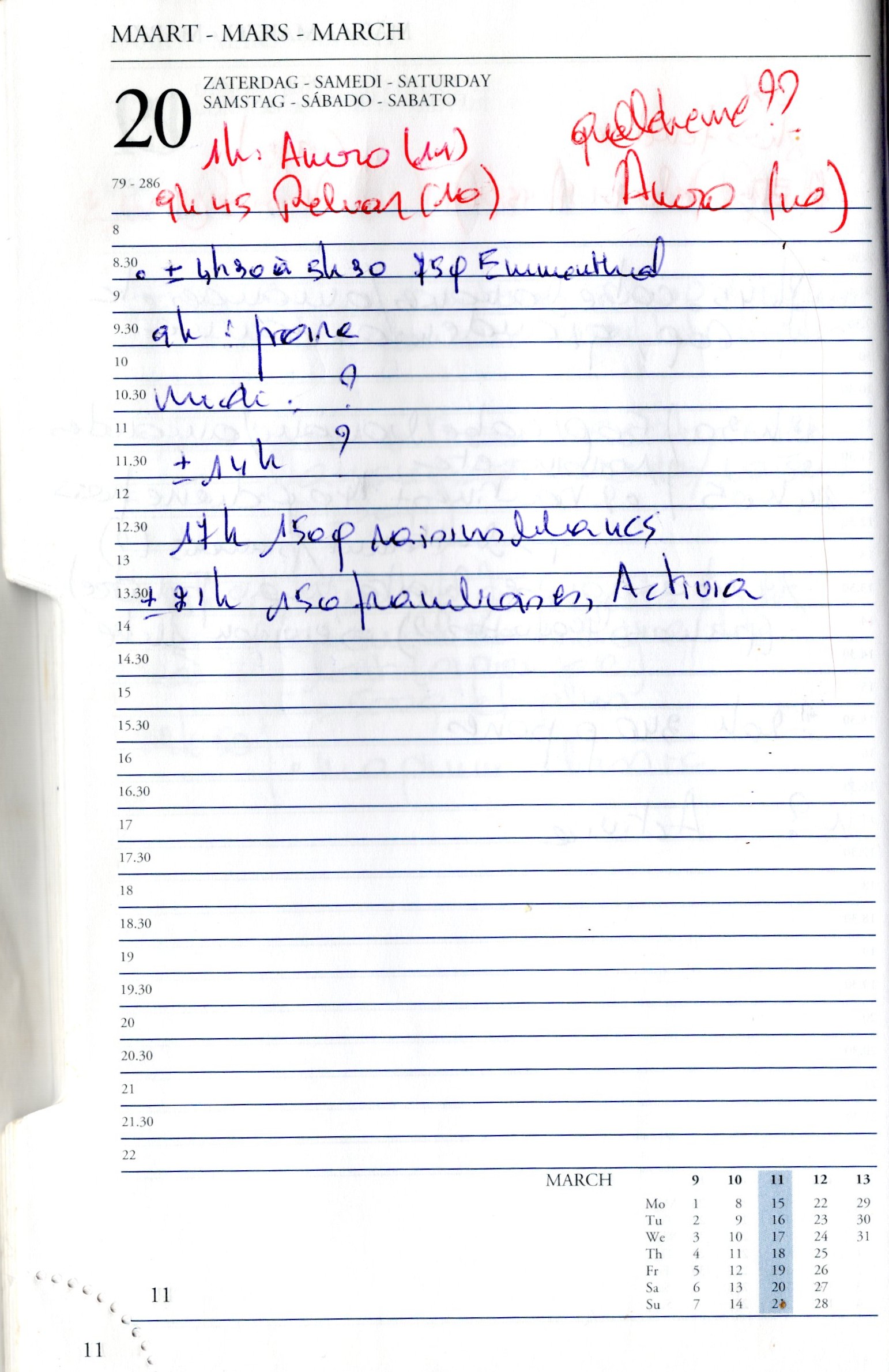 Daily Planner Scan