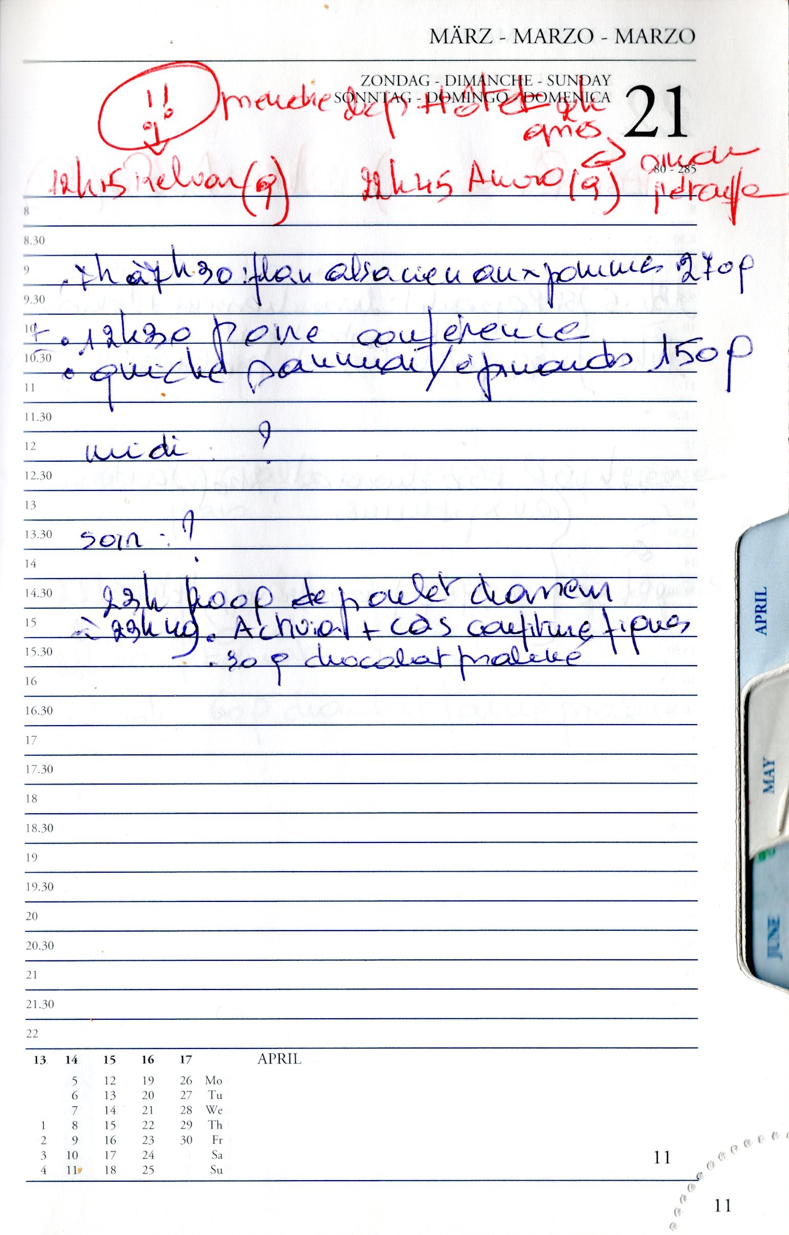 Daily Planner Scan