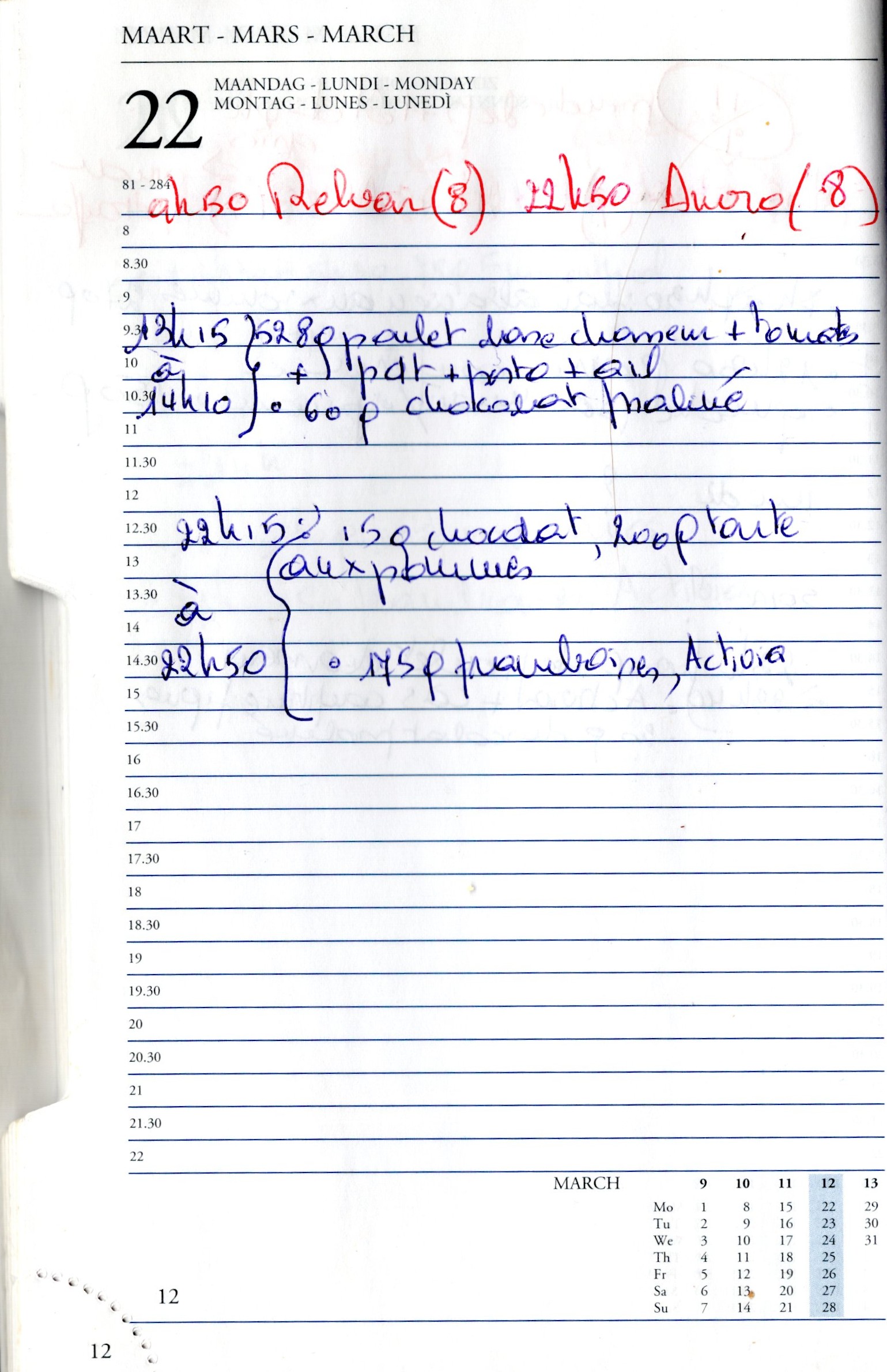 Daily Planner Scan