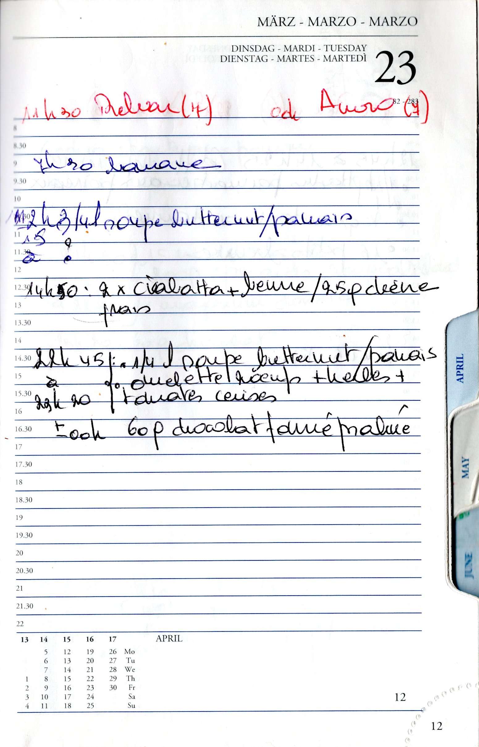Daily Planner Scan