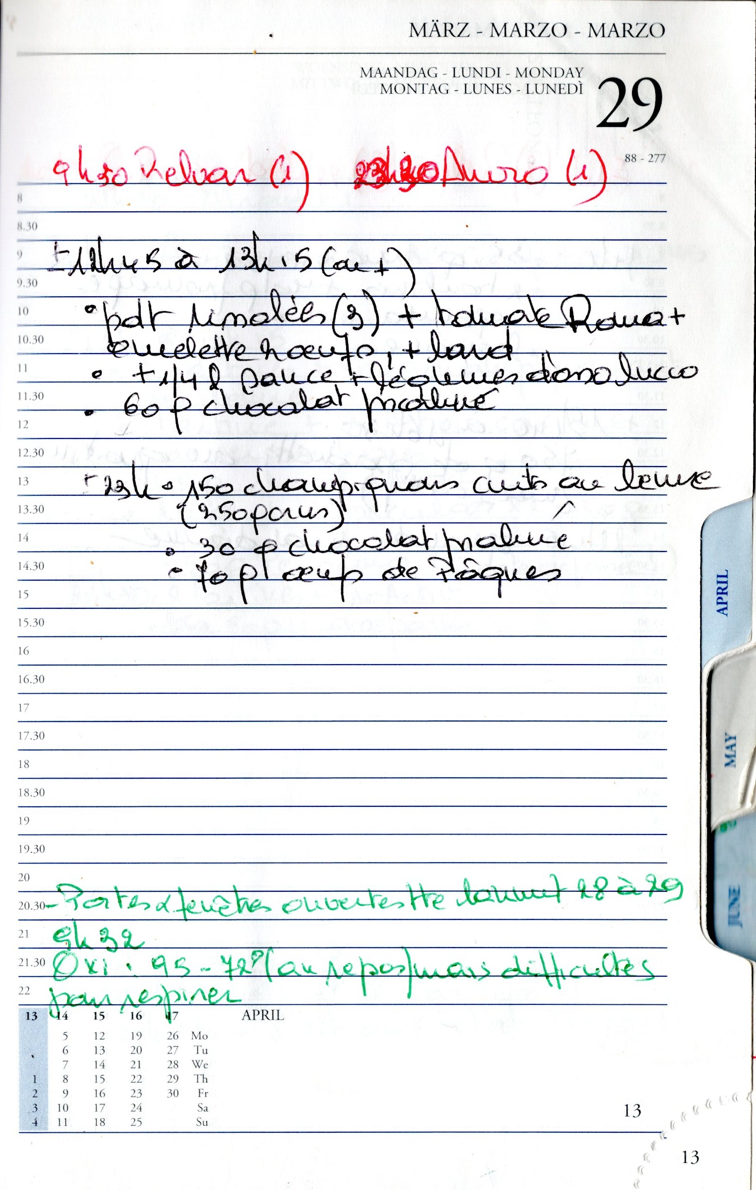 Daily Planner Scan