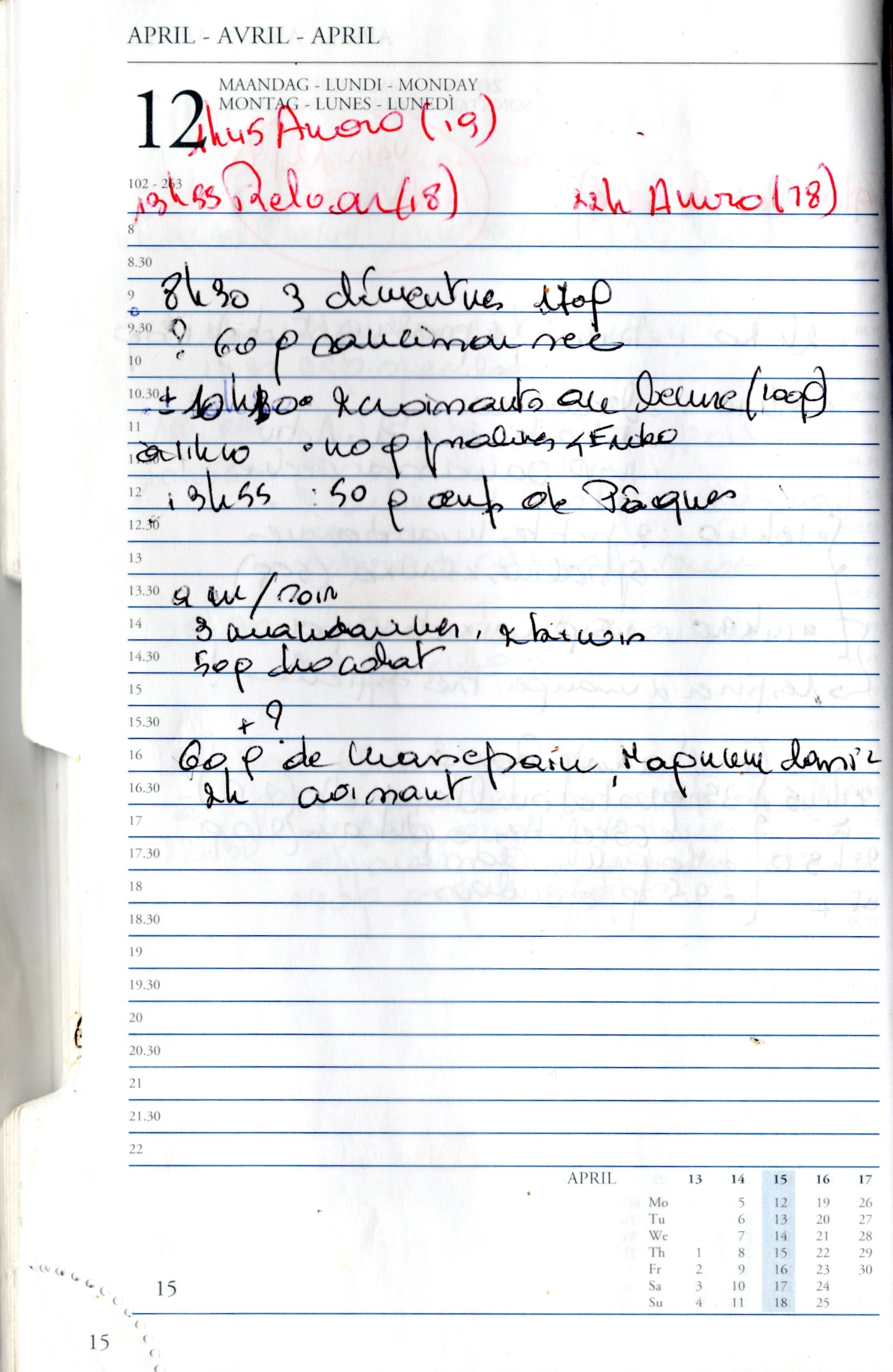 Daily Planner Scan