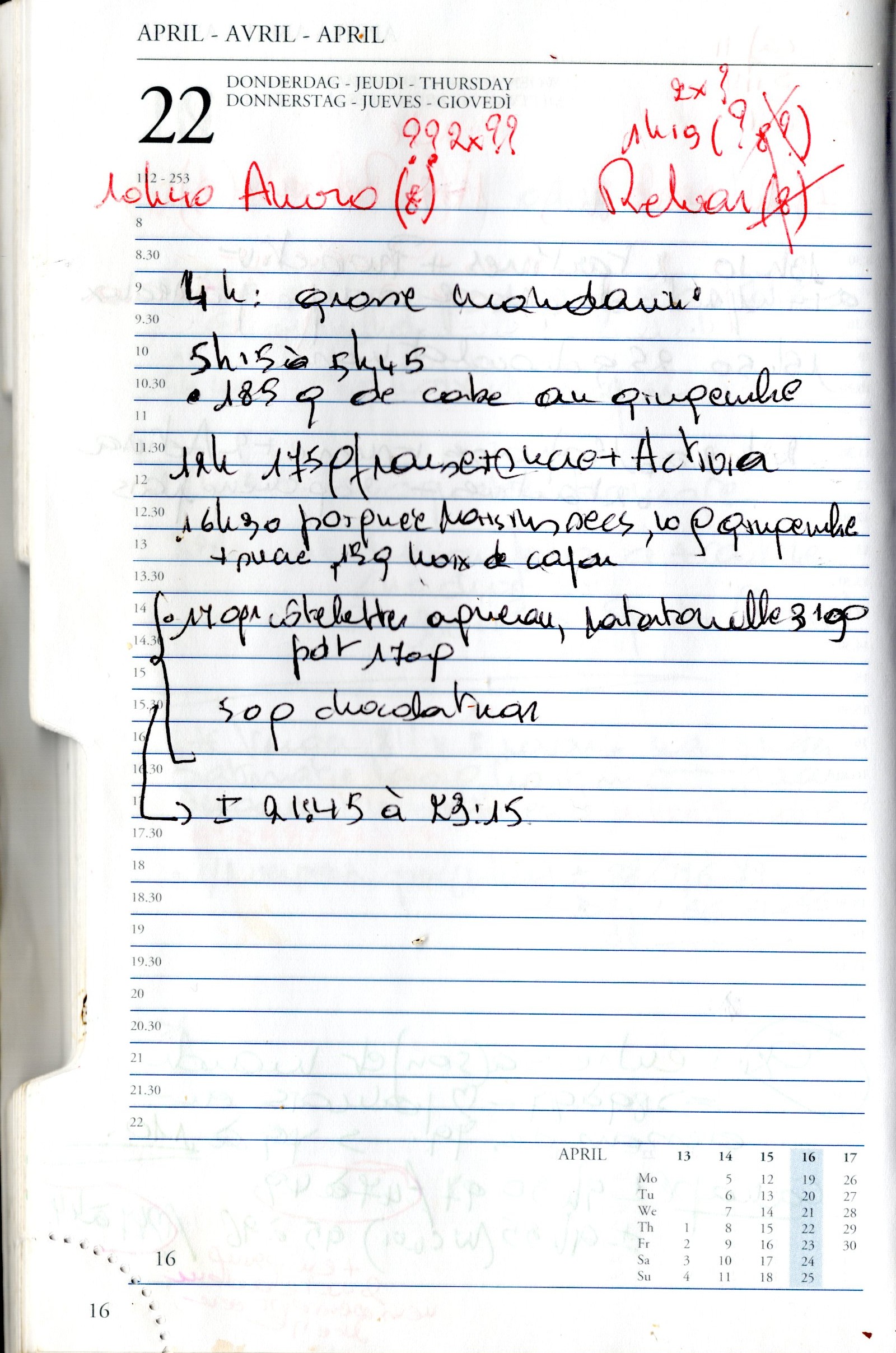 Daily Planner Scan