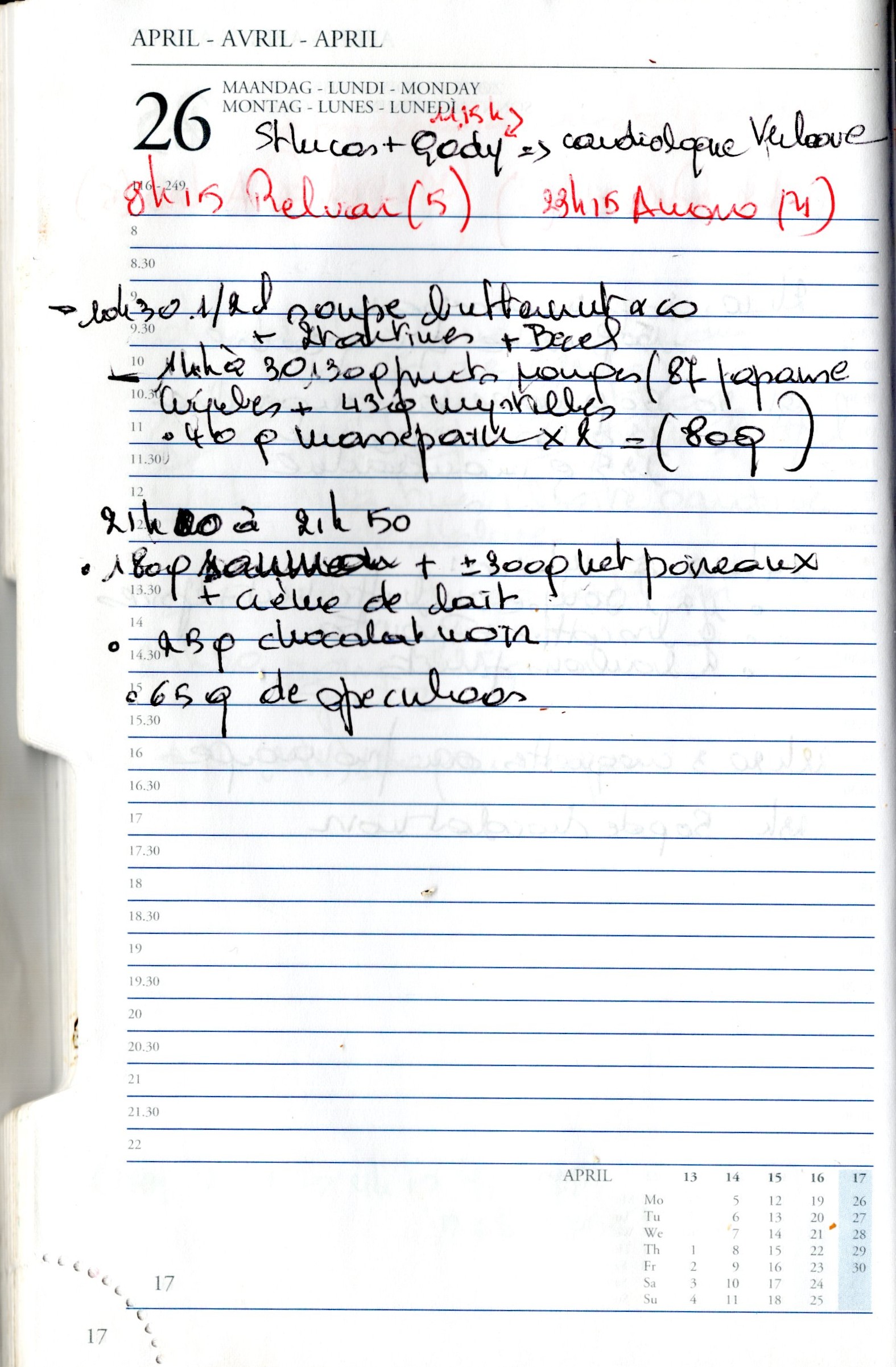 Daily Planner Scan