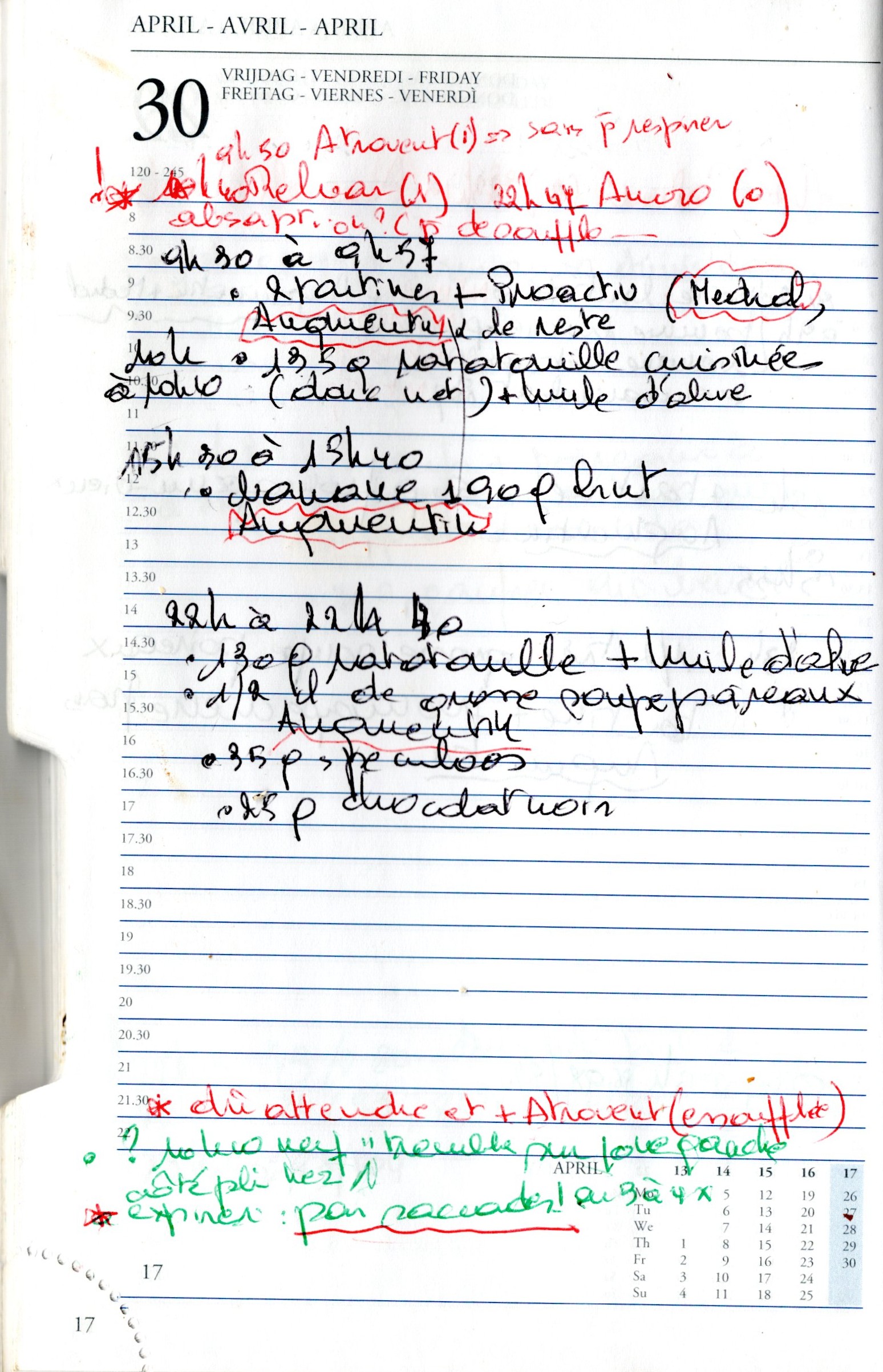 Daily Planner Scan