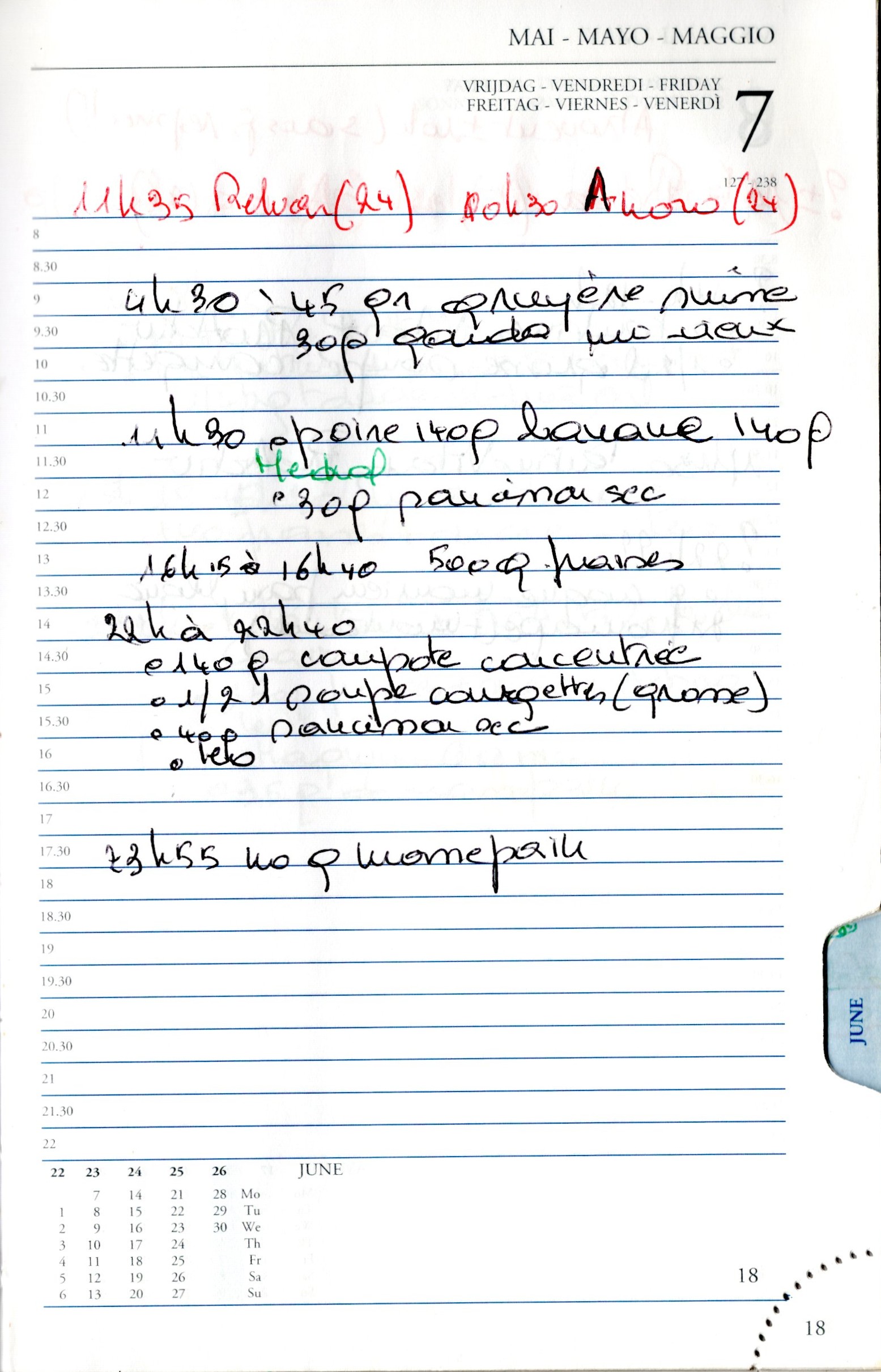 Daily Planner Scan