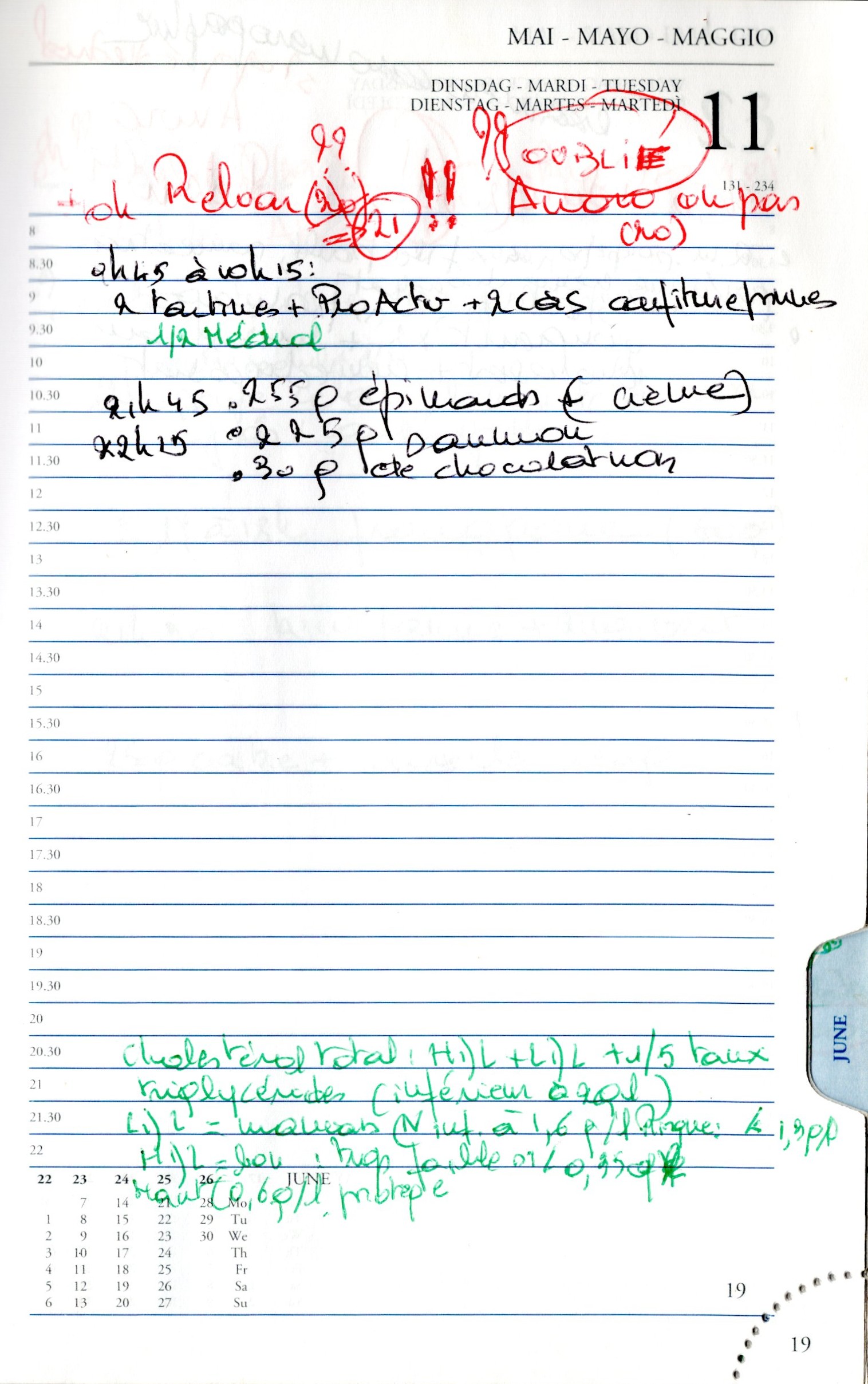 Daily Planner Scan