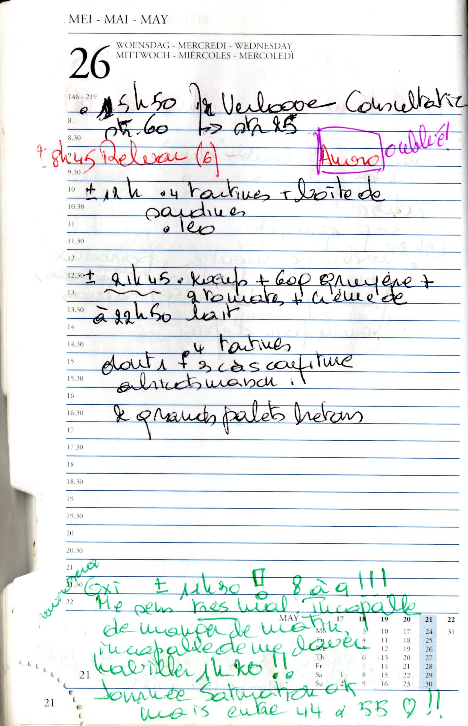 Daily Planner Scan