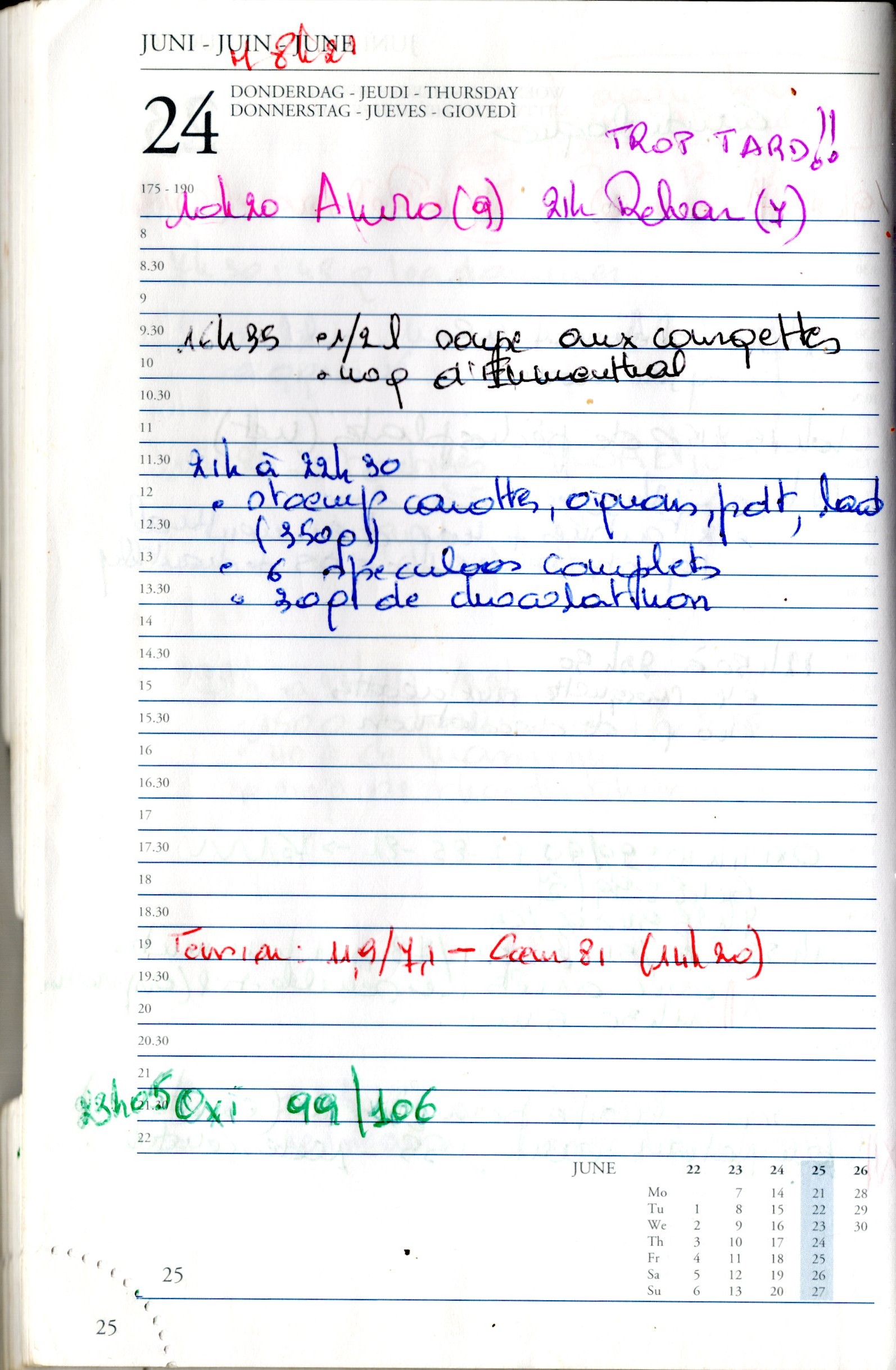 Daily Planner Scan