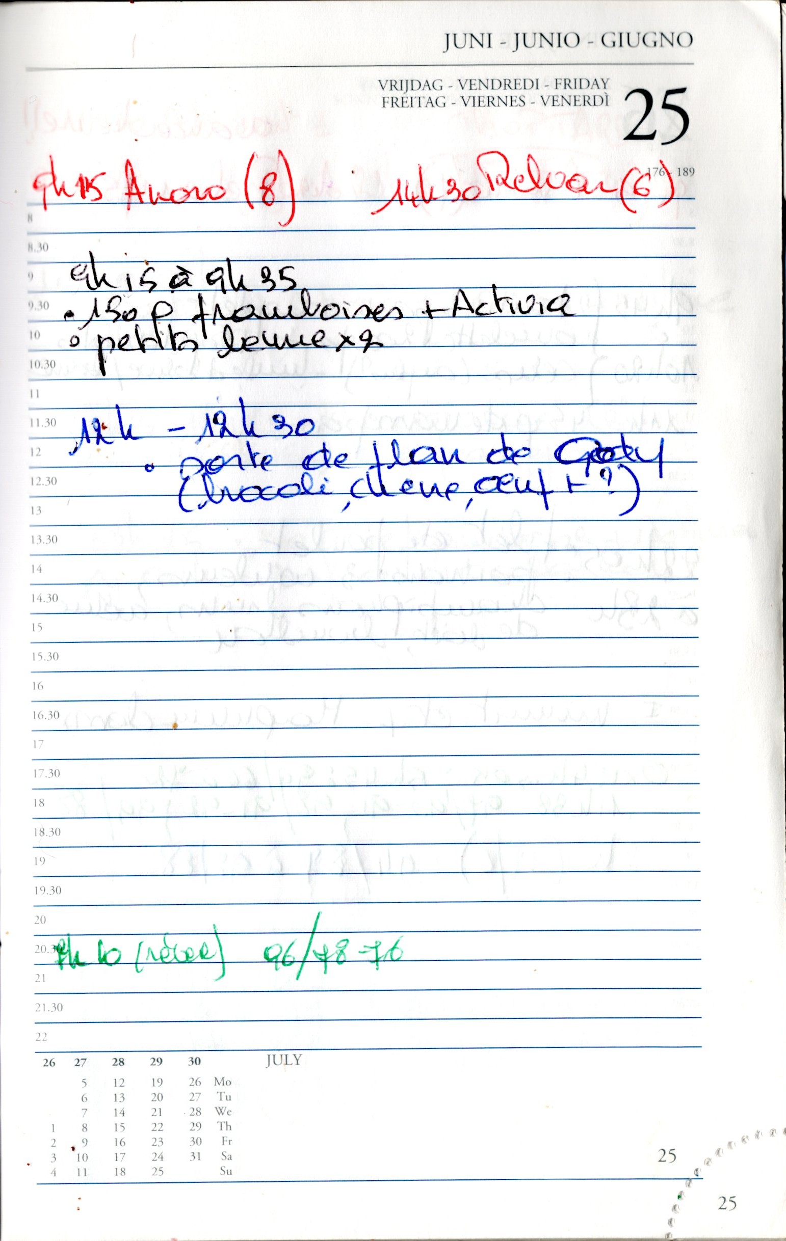 Daily Planner Scan