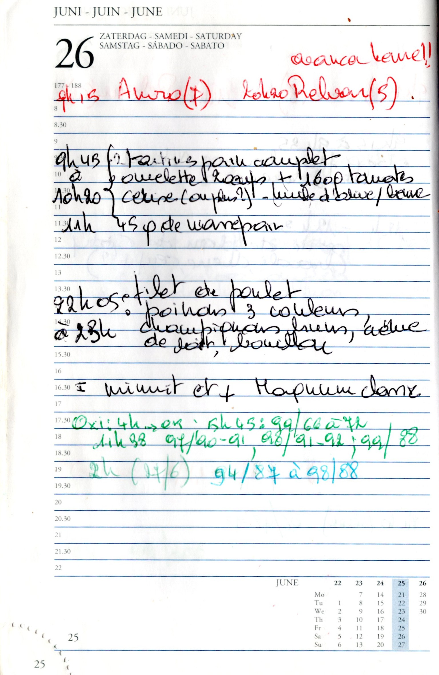 Daily Planner Scan