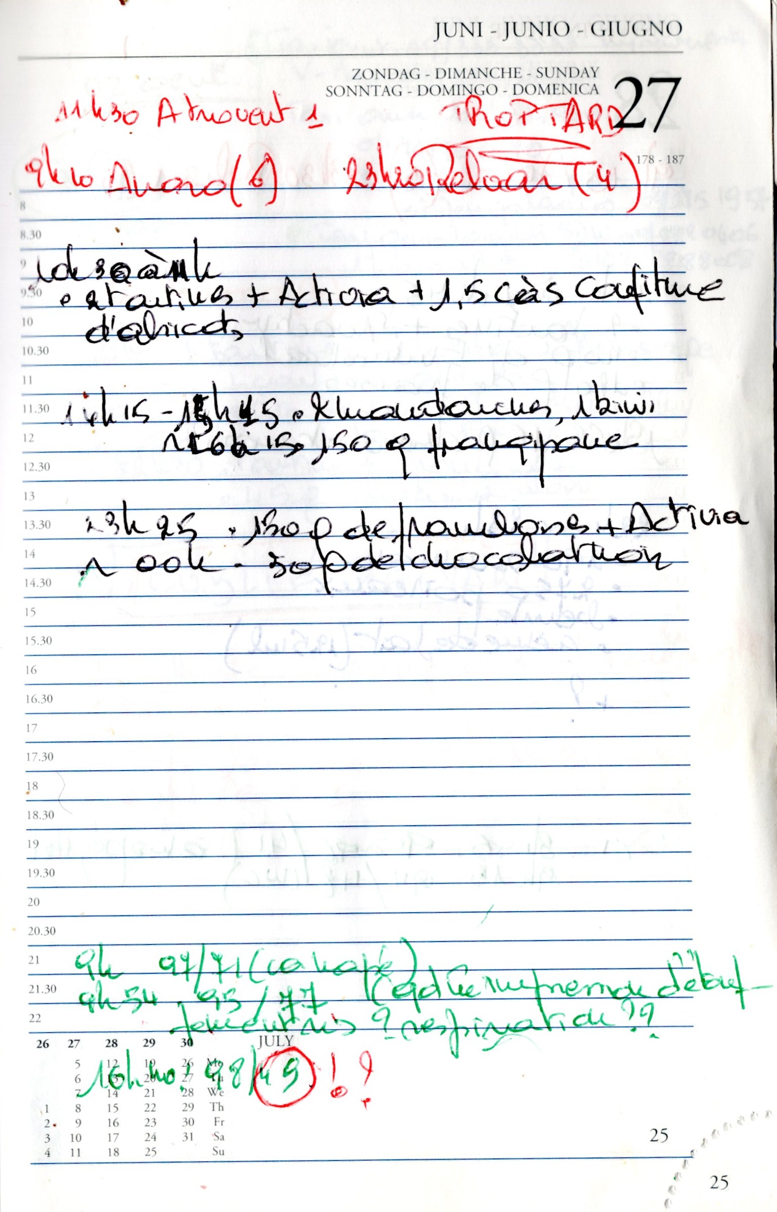 Daily Planner Scan