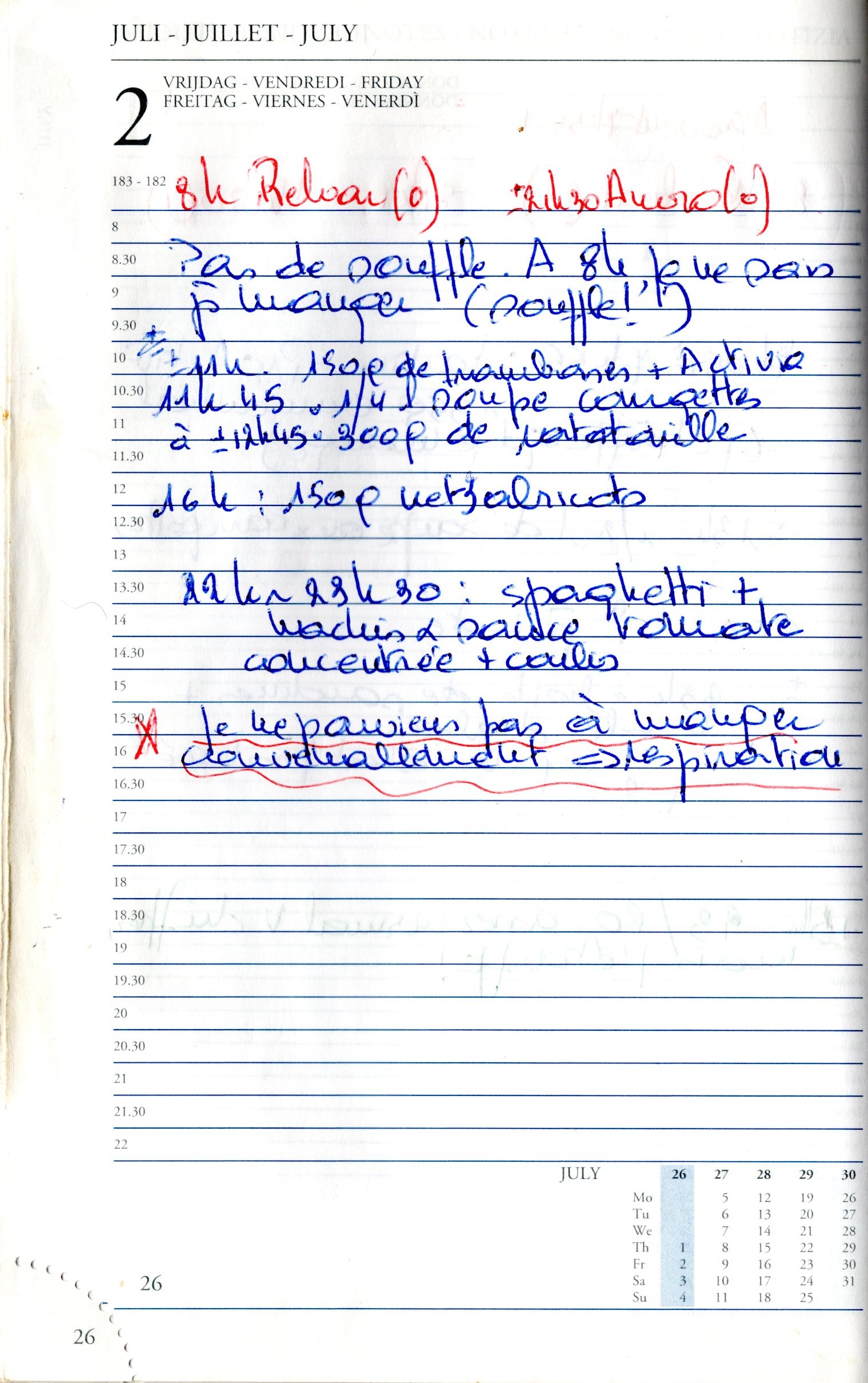 Daily Planner Scan