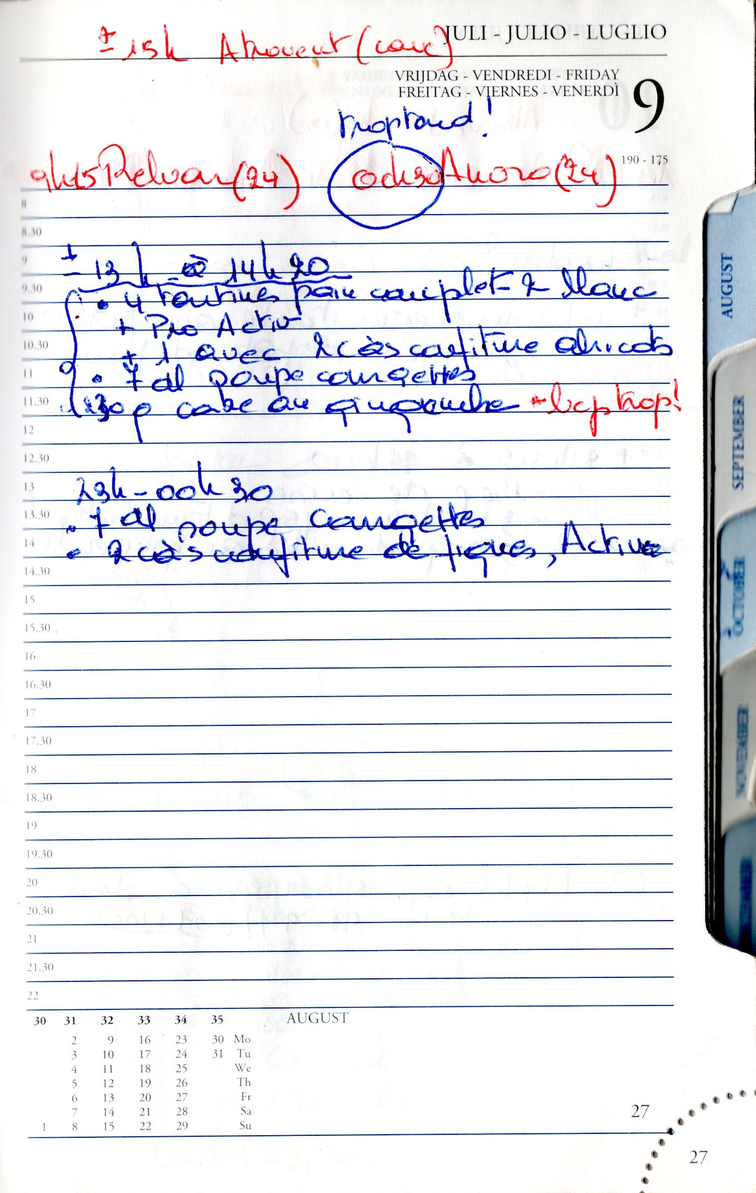 Daily Planner Scan