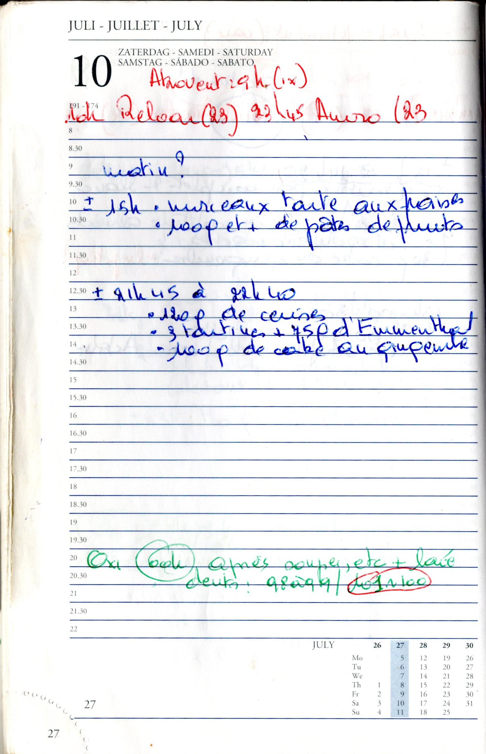 Daily Planner Scan