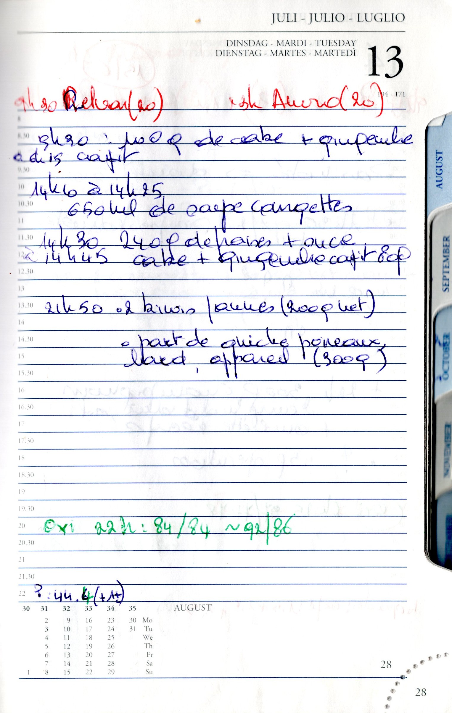 Daily Planner Scan
