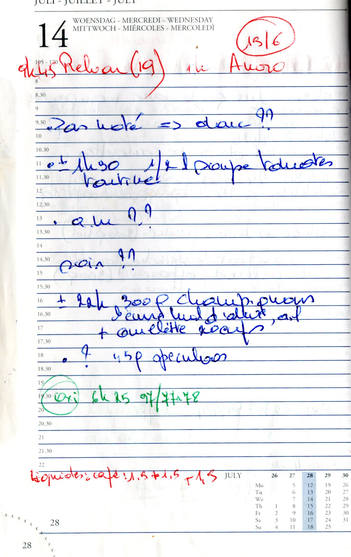 Daily Planner Scan