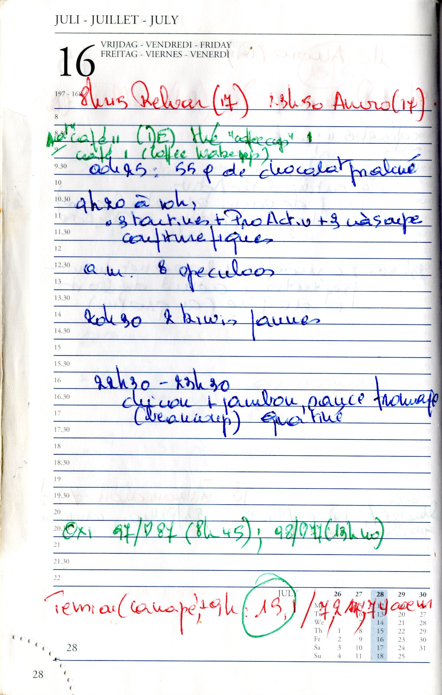 Daily Planner Scan