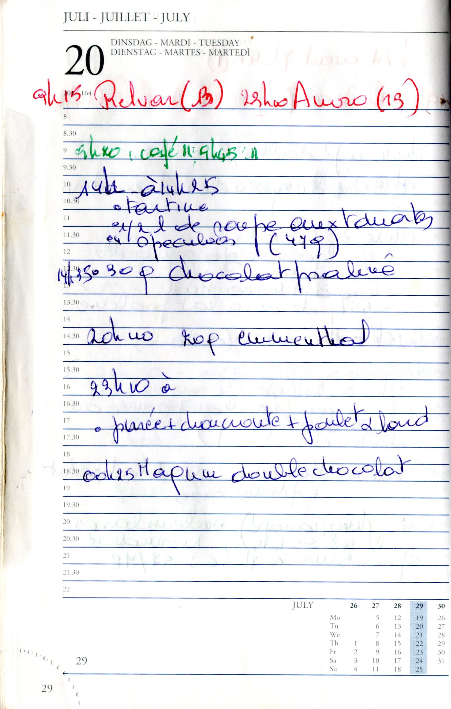 Daily Planner Scan