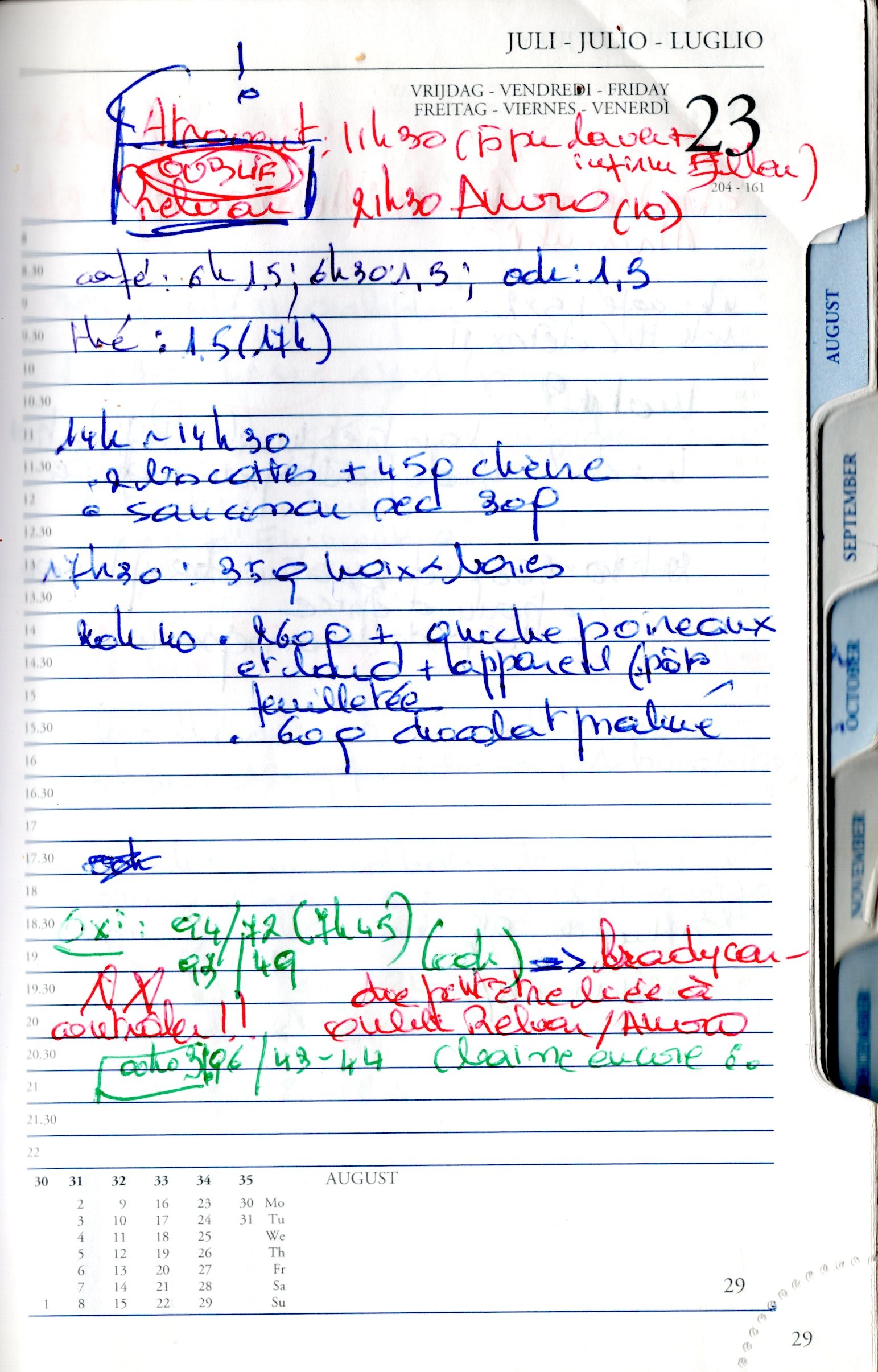 Daily Planner Scan