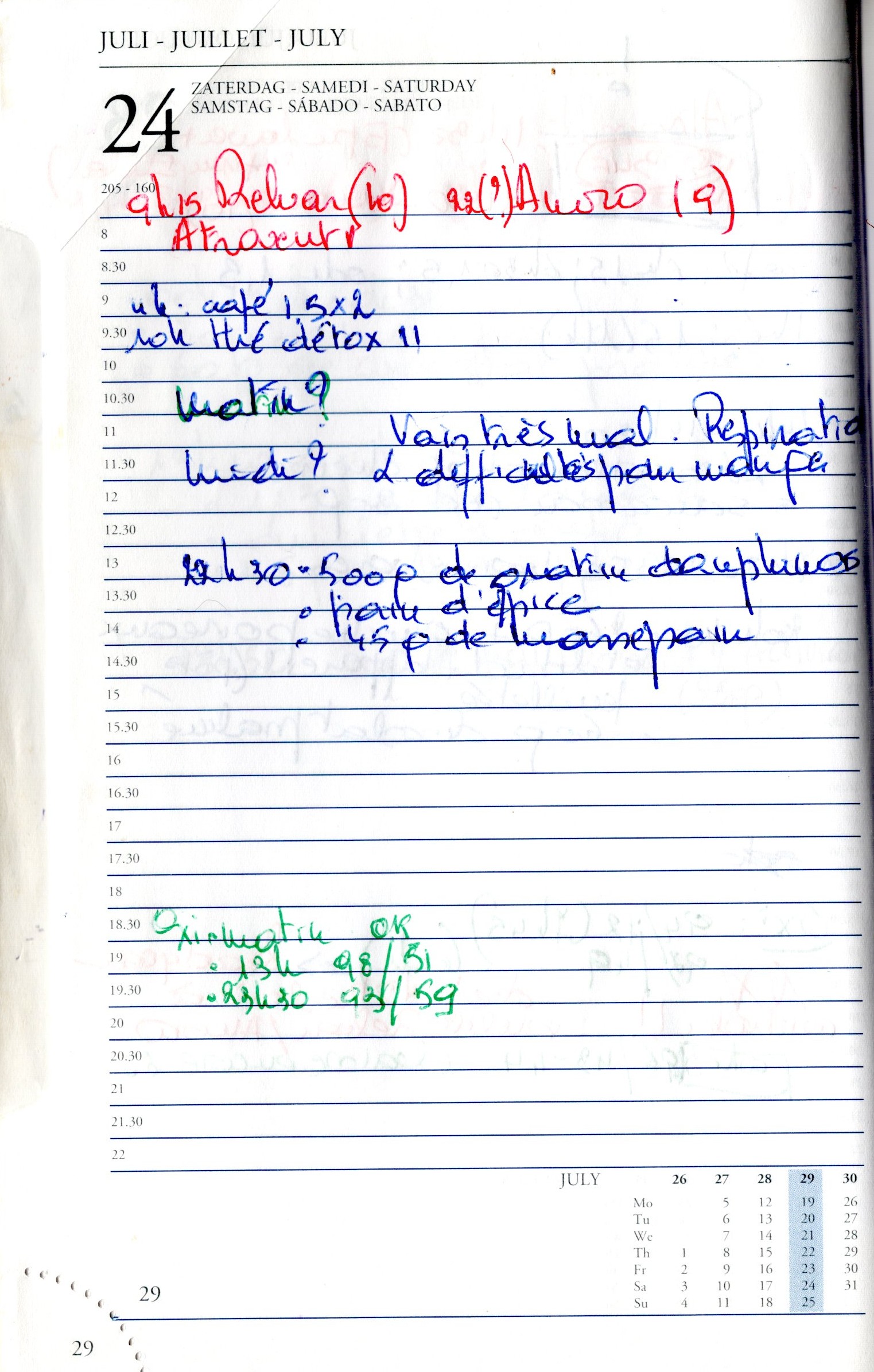 Daily Planner Scan