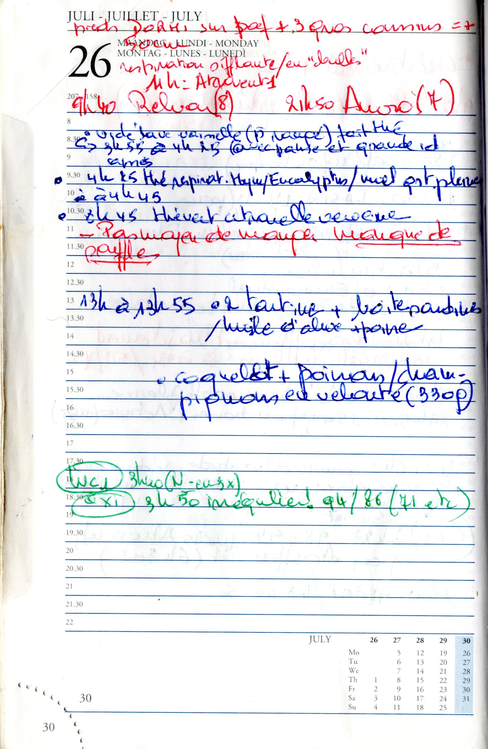 Daily Planner Scan