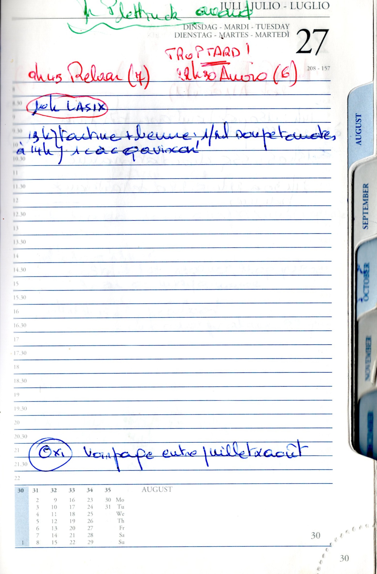 Daily Planner Scan