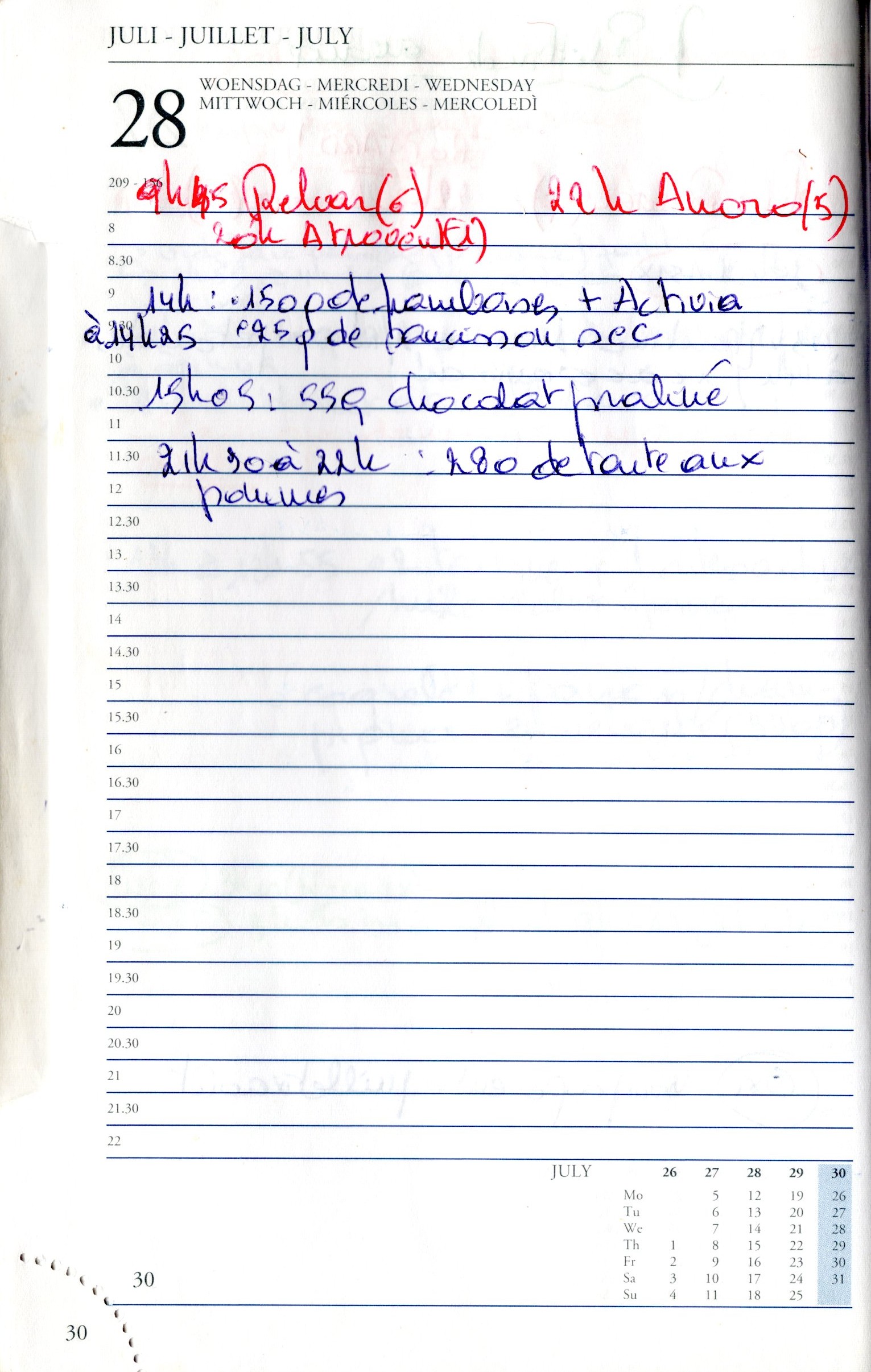 Daily Planner Scan