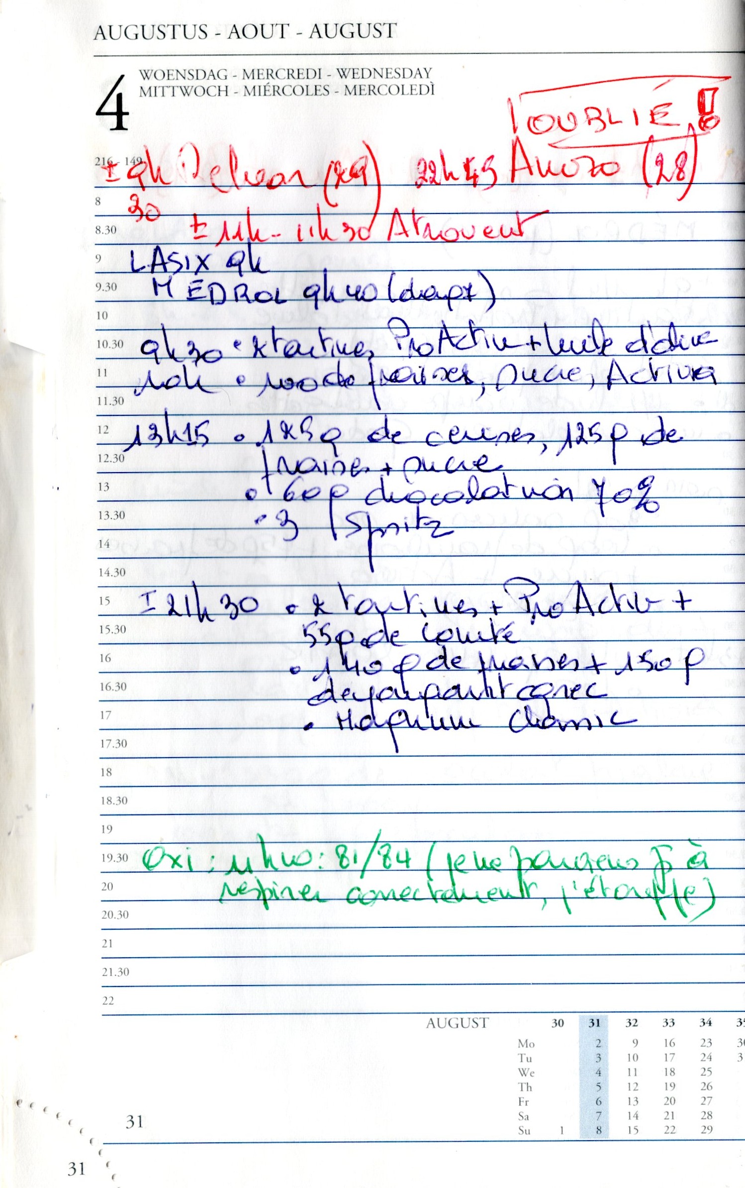 Daily Planner Scan