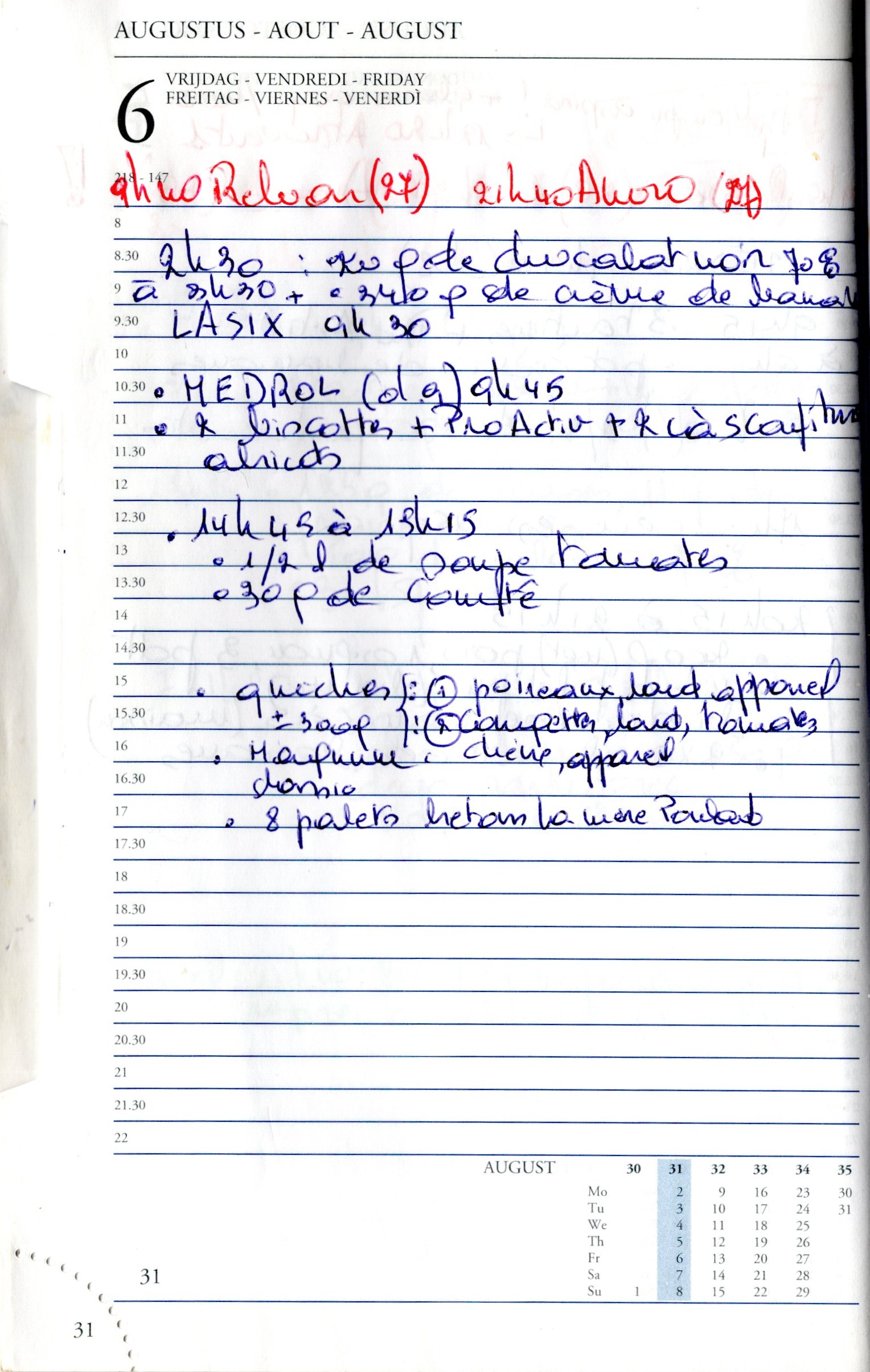 Daily Planner Scan