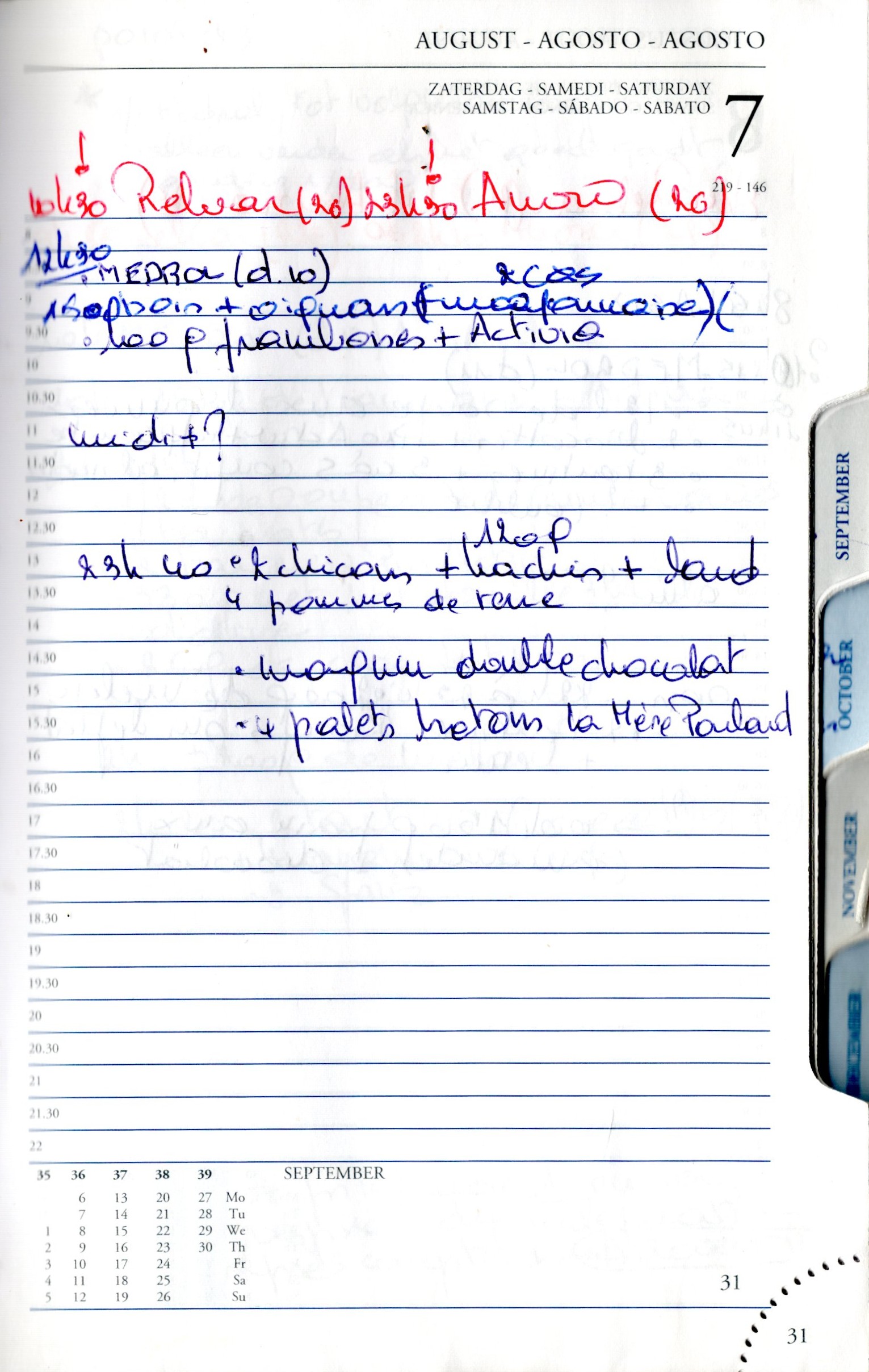 Daily Planner Scan