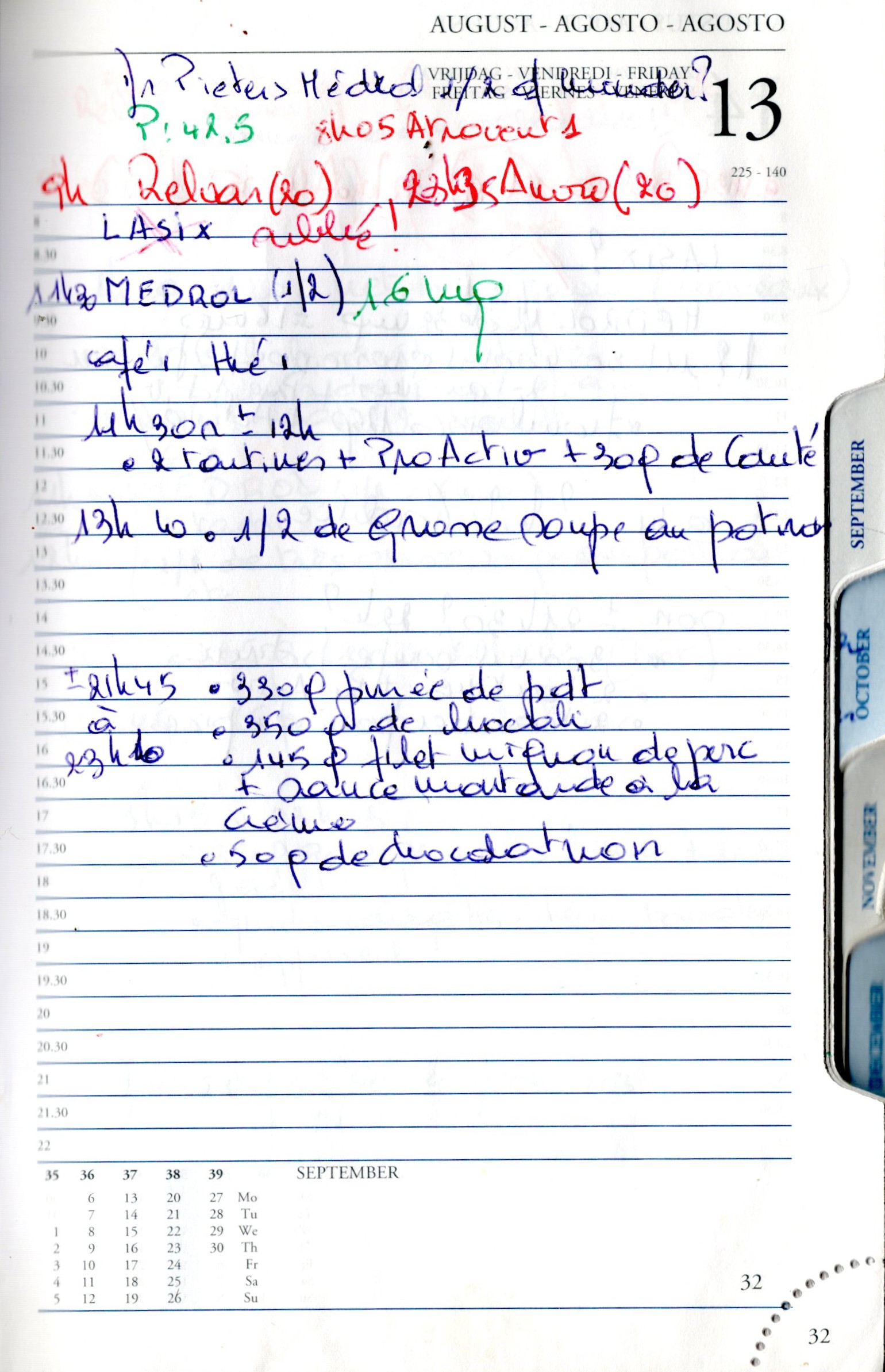 Daily Planner Scan