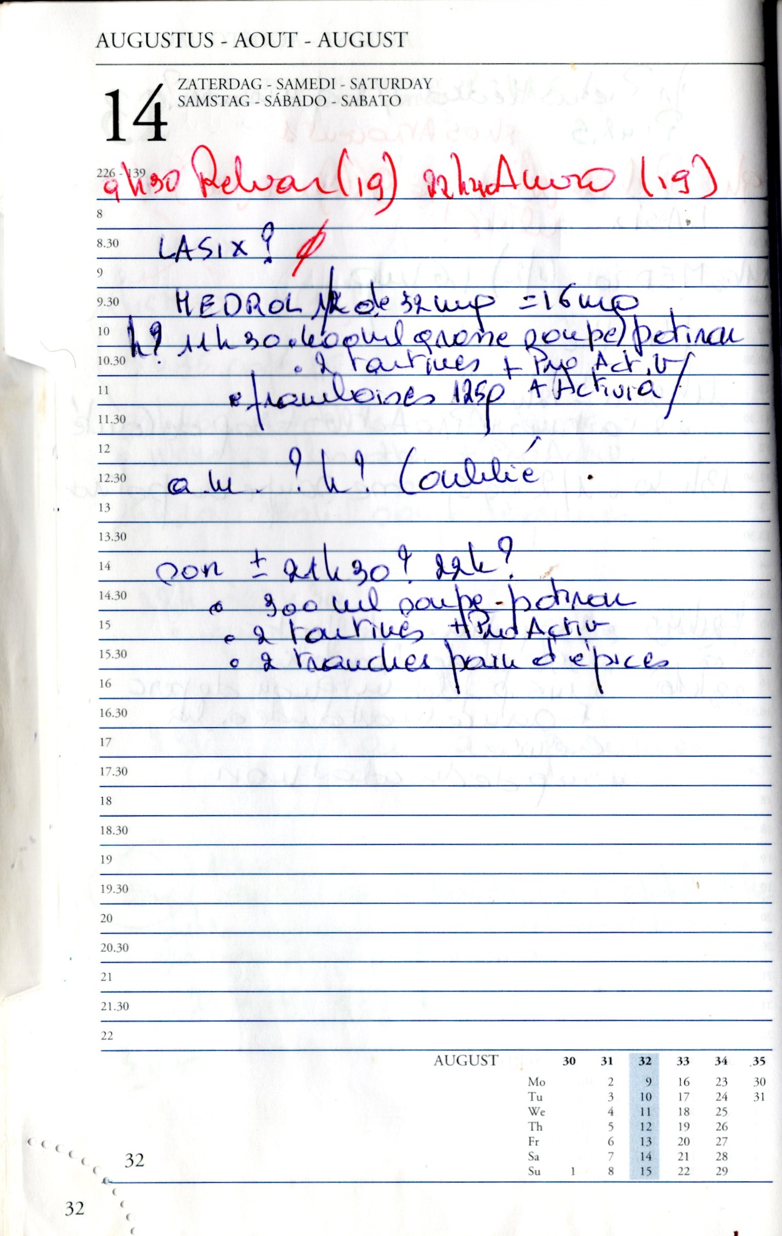 Daily Planner Scan