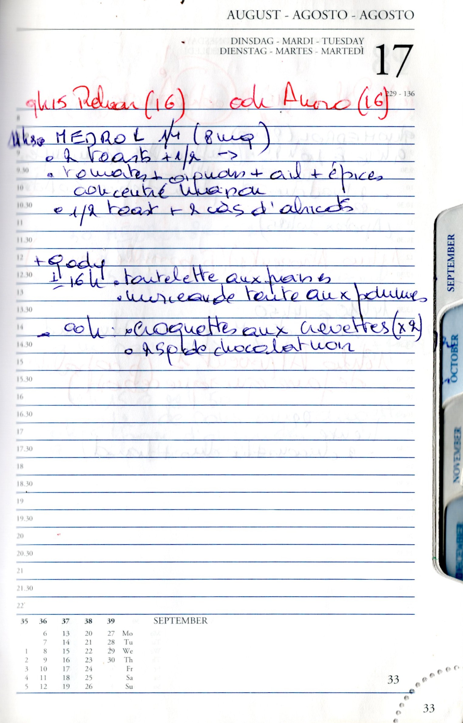 Daily Planner Scan